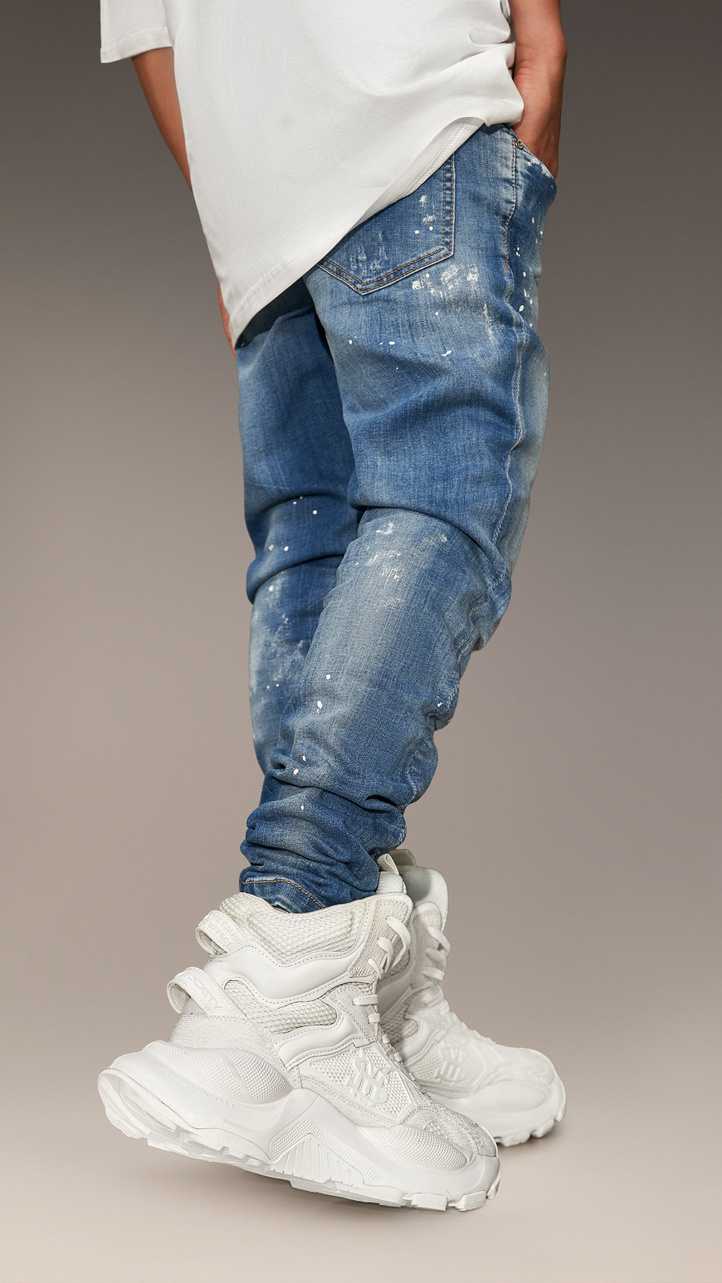 Pantaloni denim - P13504