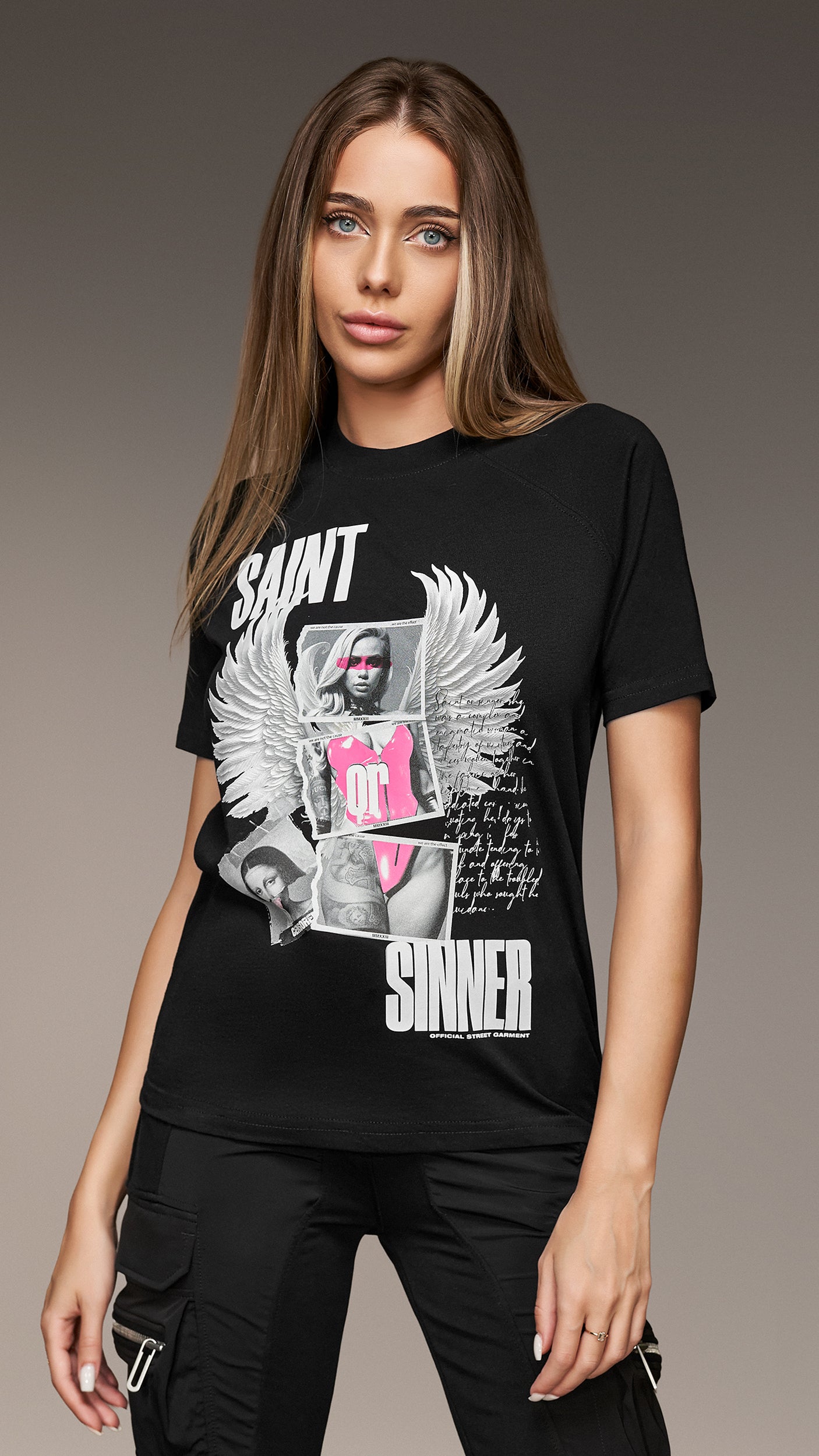 Saint/sinner t-shirt - T23831