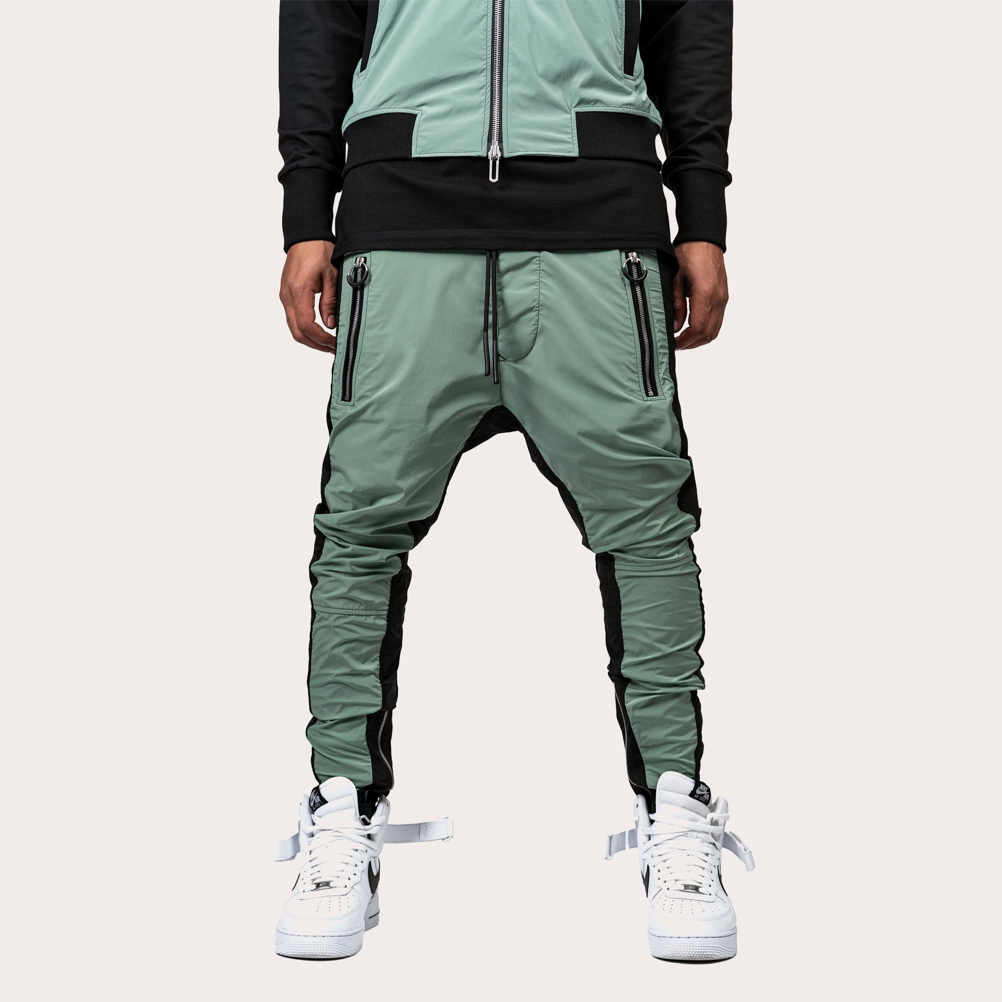 Zip track pants - P12466