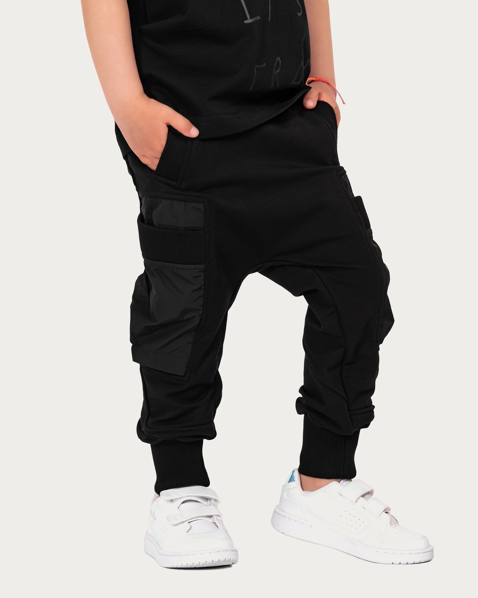 Pantaloni jogger con polsino - P32352