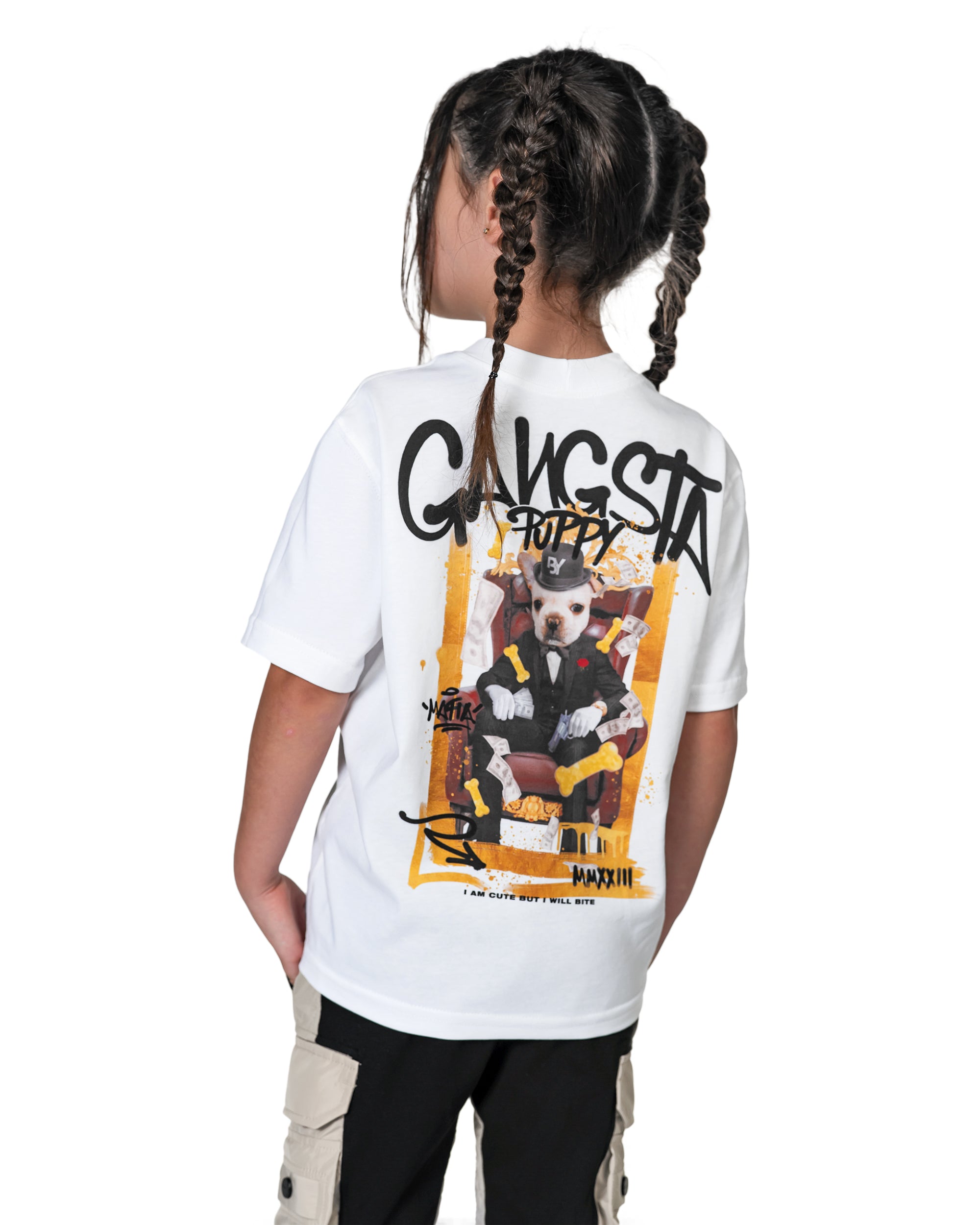 Gangsta puppy t-shirt - T34786
