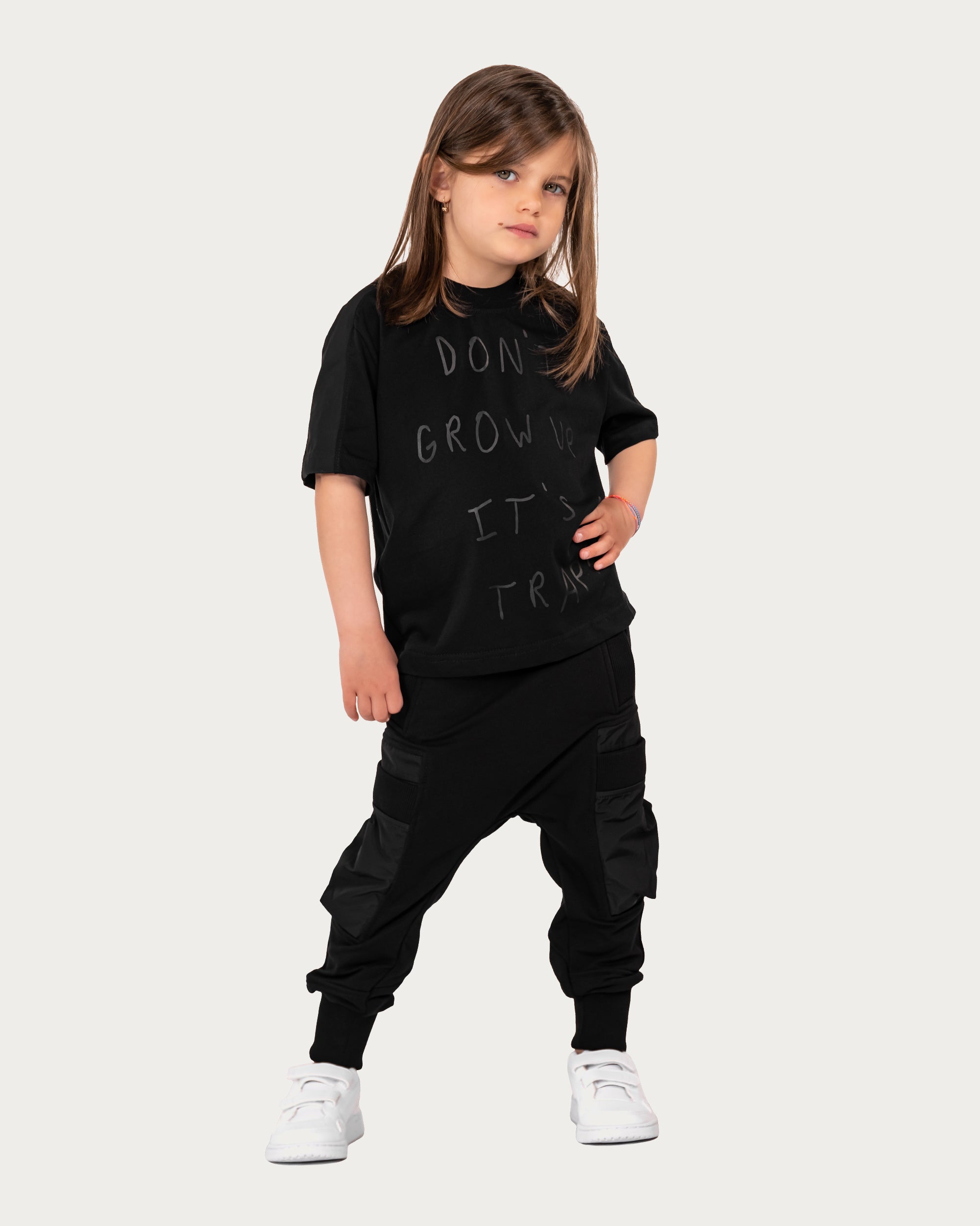 Pantaloni jogger con polsino - P32352