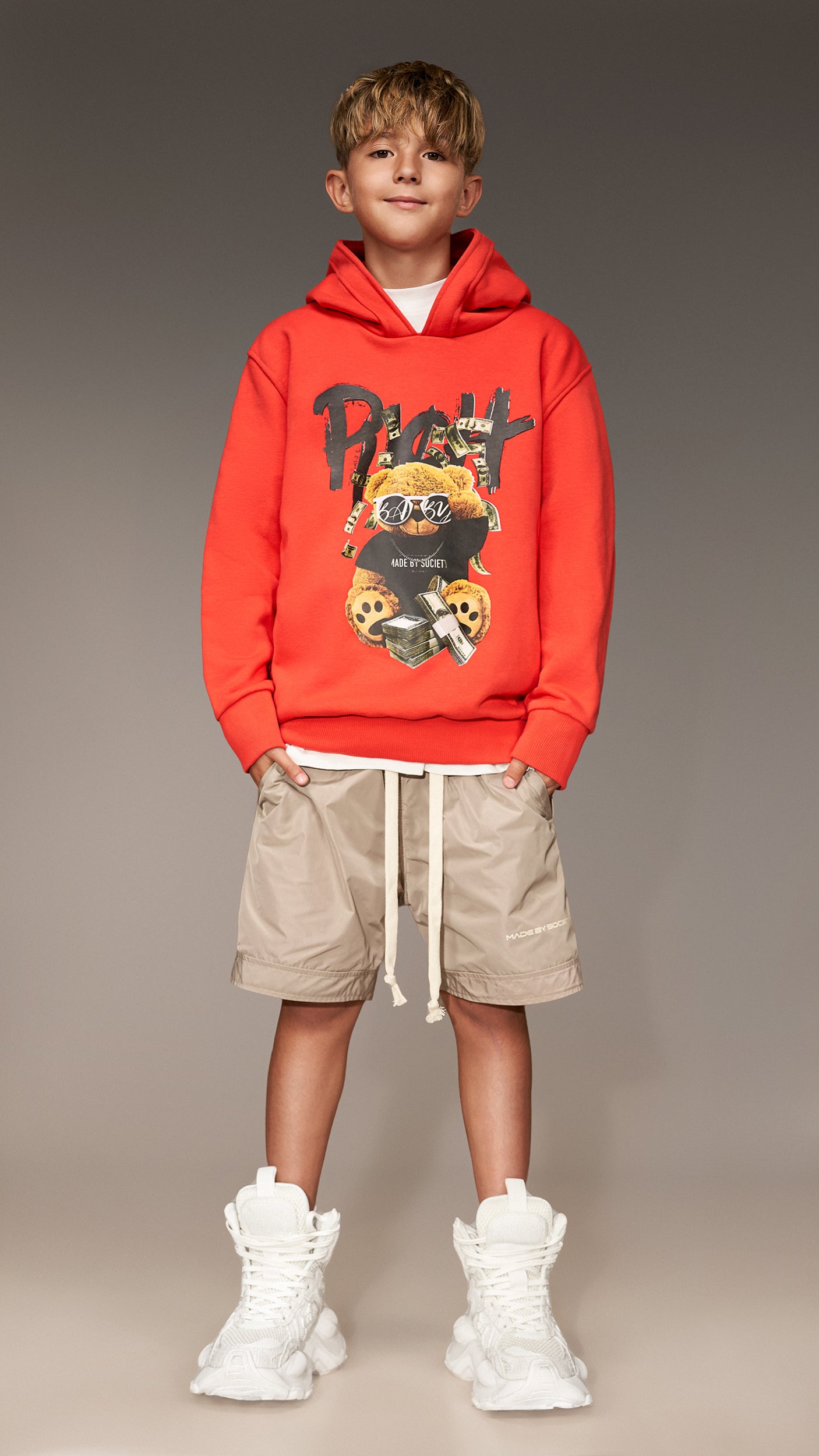 Rich bear hoodie - H33953