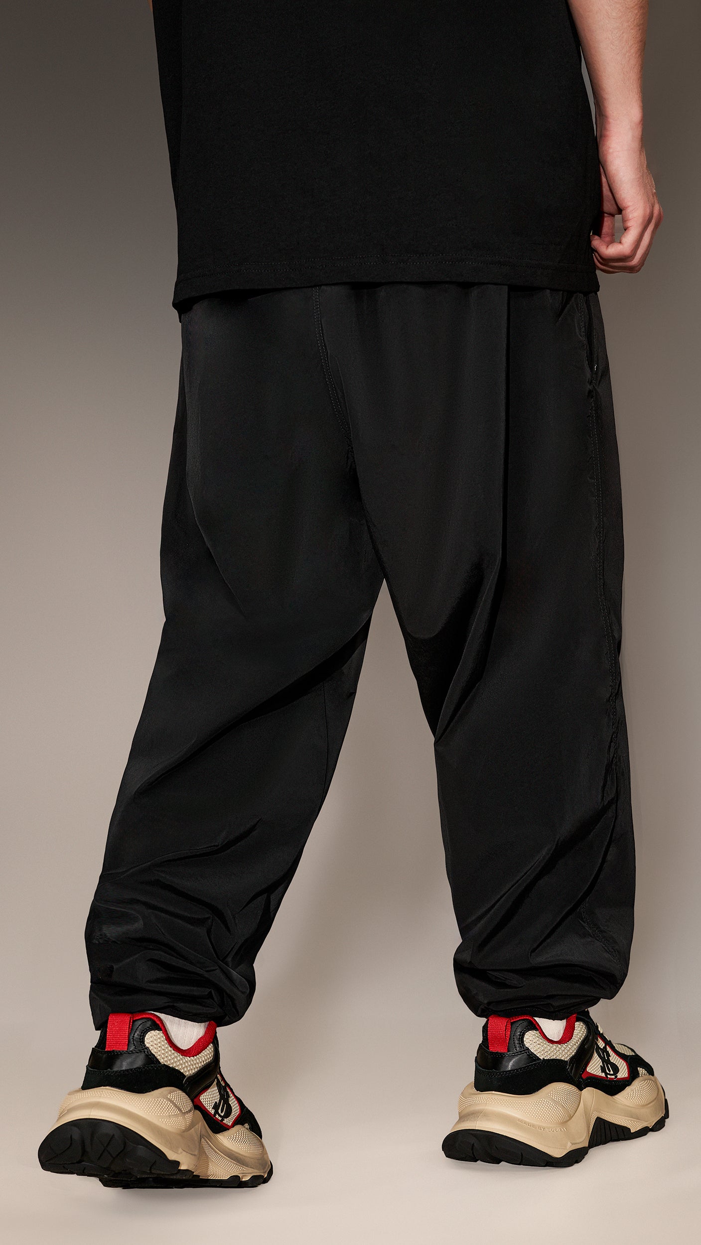 "Made by Society" Black Jogger Pants - P15829