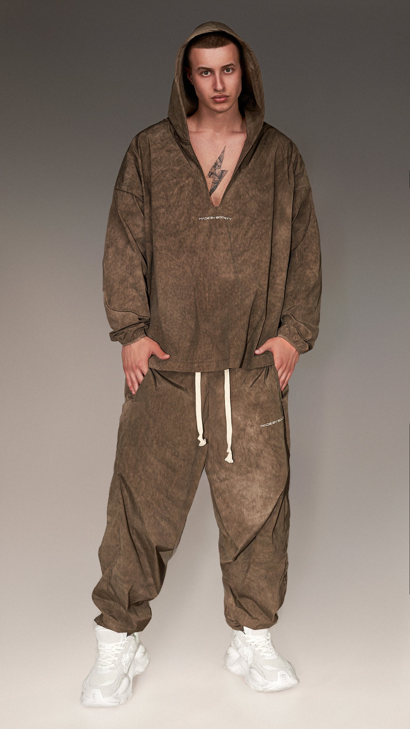 Low-cut Hoodie - H16320