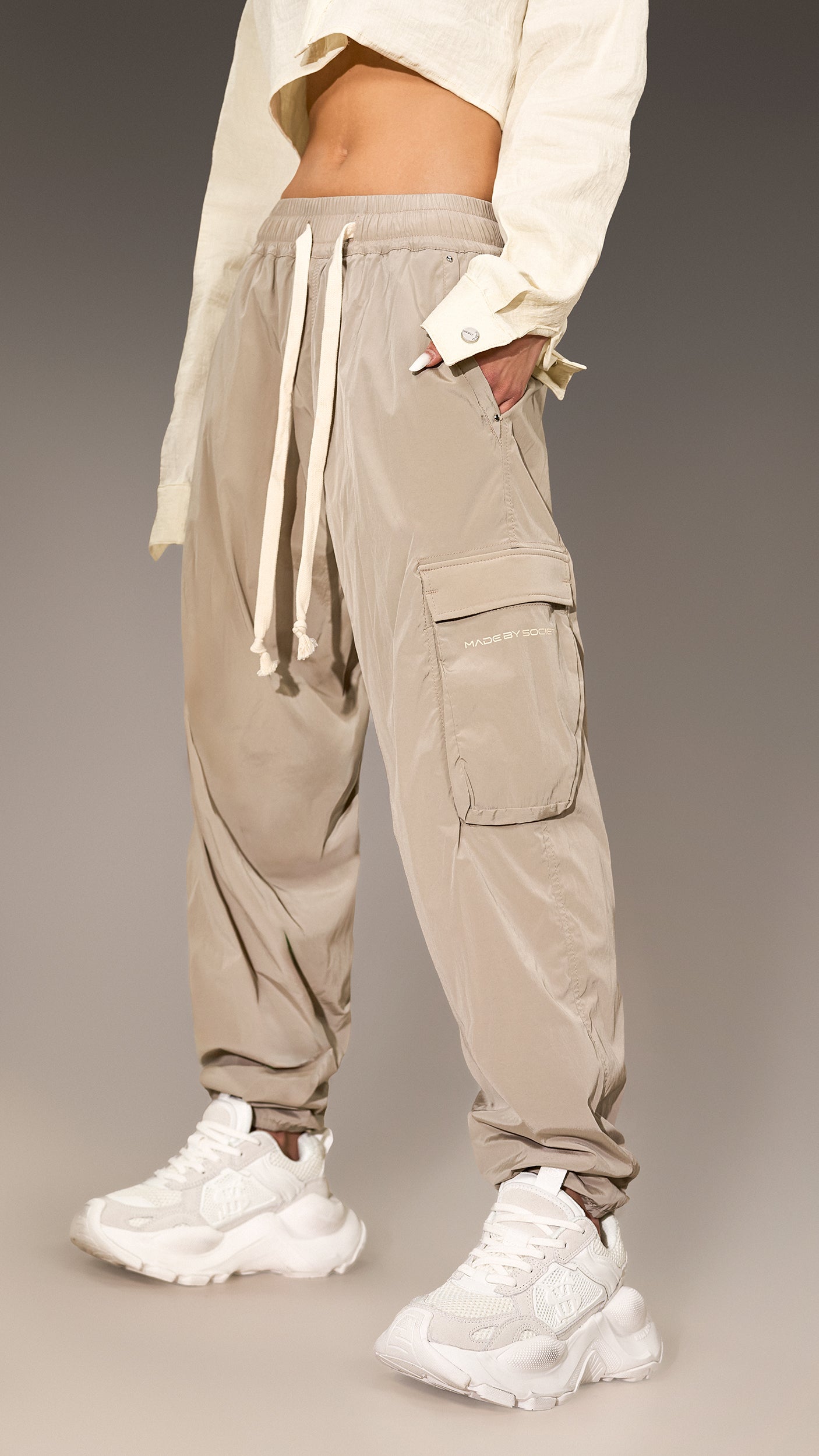 Pantaloni cargo Made by Society - P26285