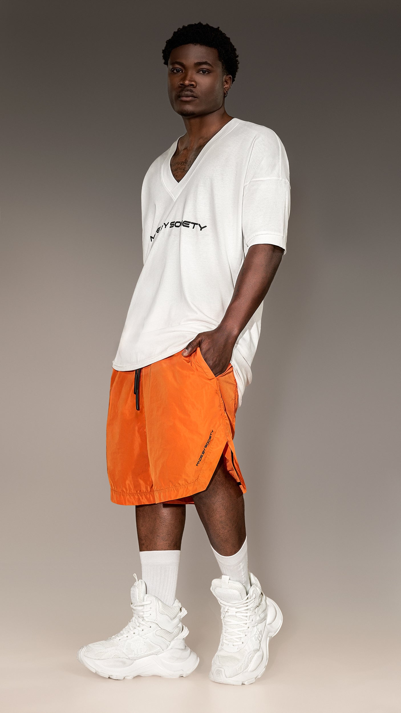 Bermuda Shorts Made by Society – B16149