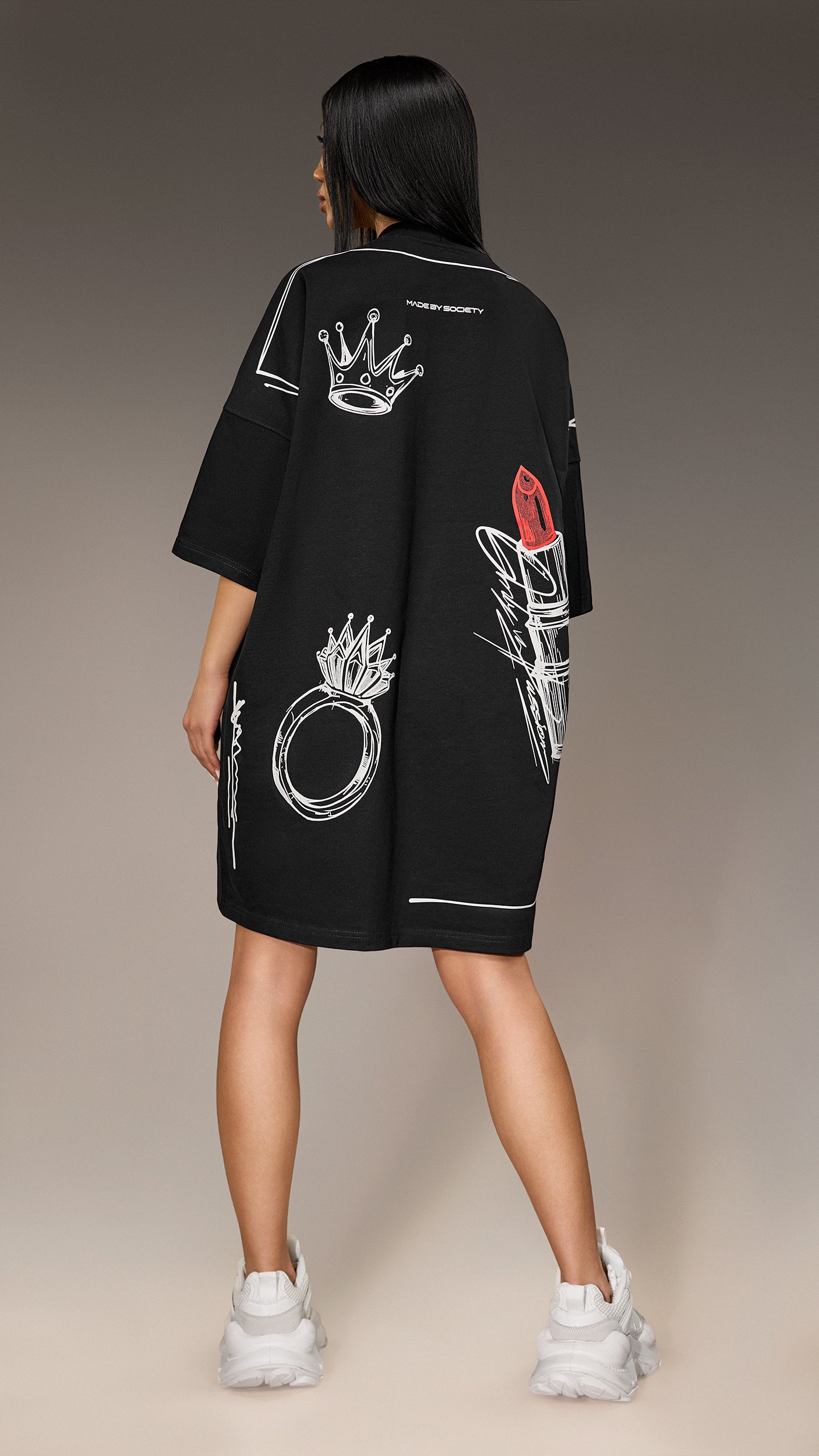 Tricou oversize Made by Society - T26238