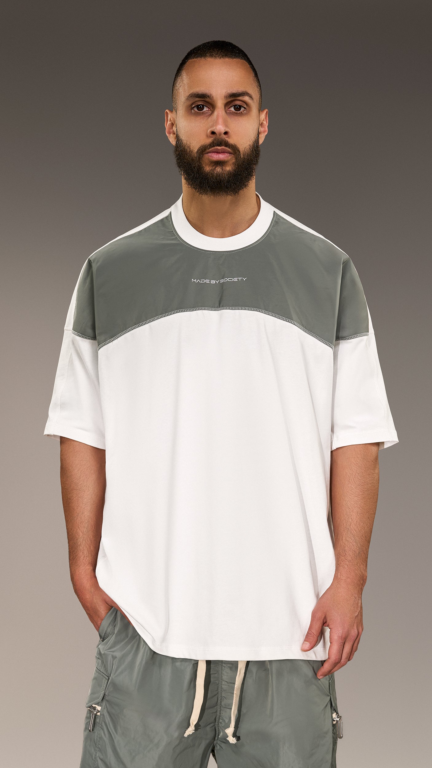 Tricou oversized Made by Society - T16259