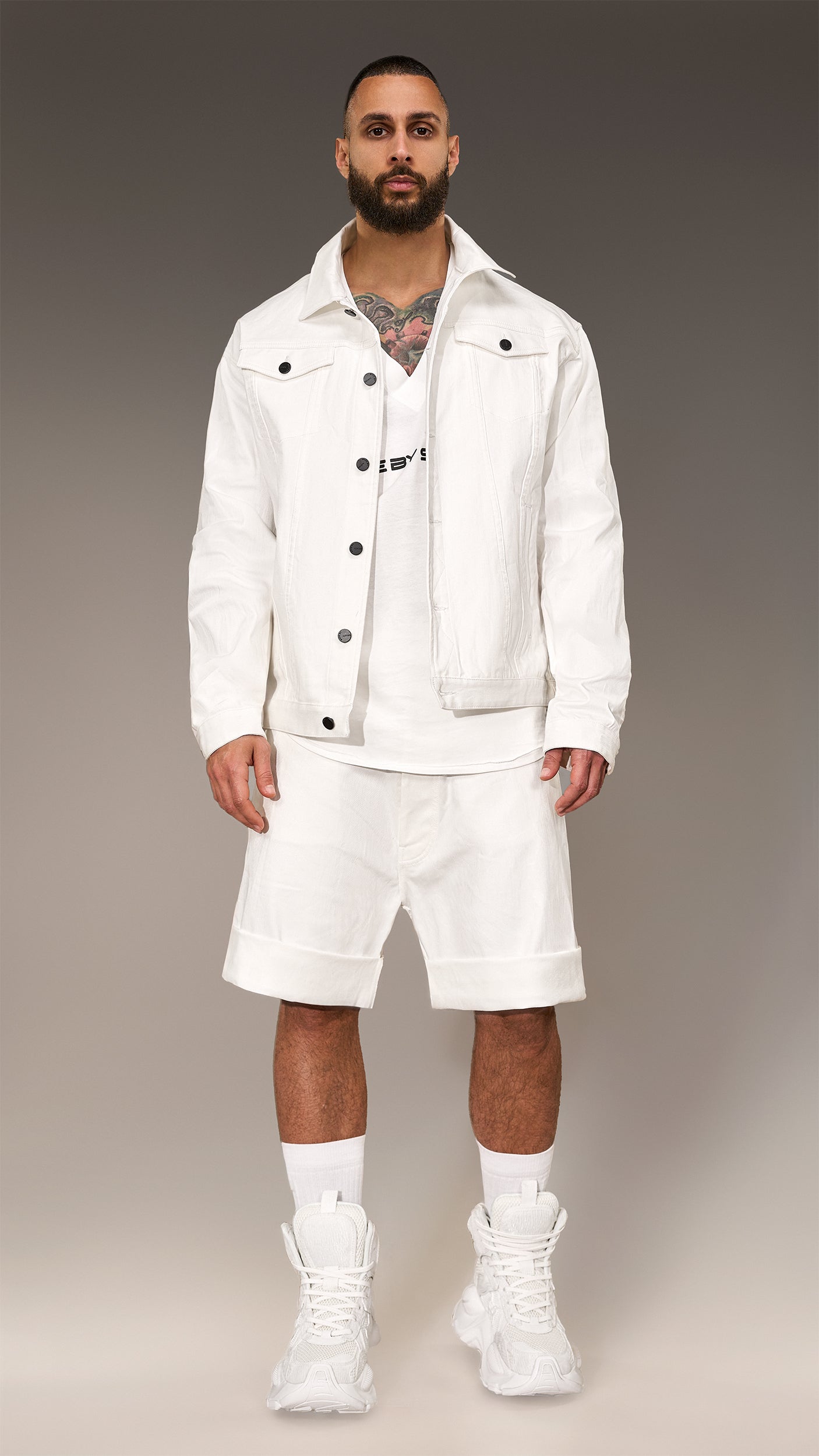 Made by Society Denim Bermudas - B16202
