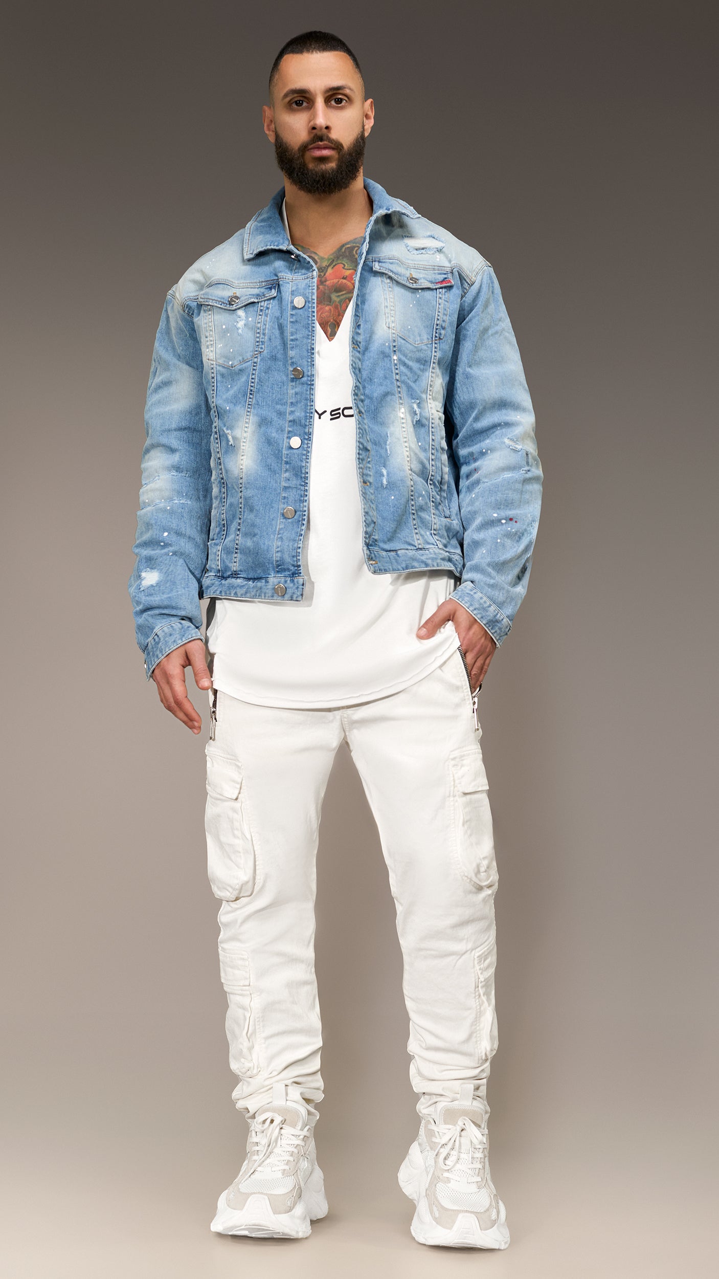 "Made by Society" Denim Jacket - J13855
