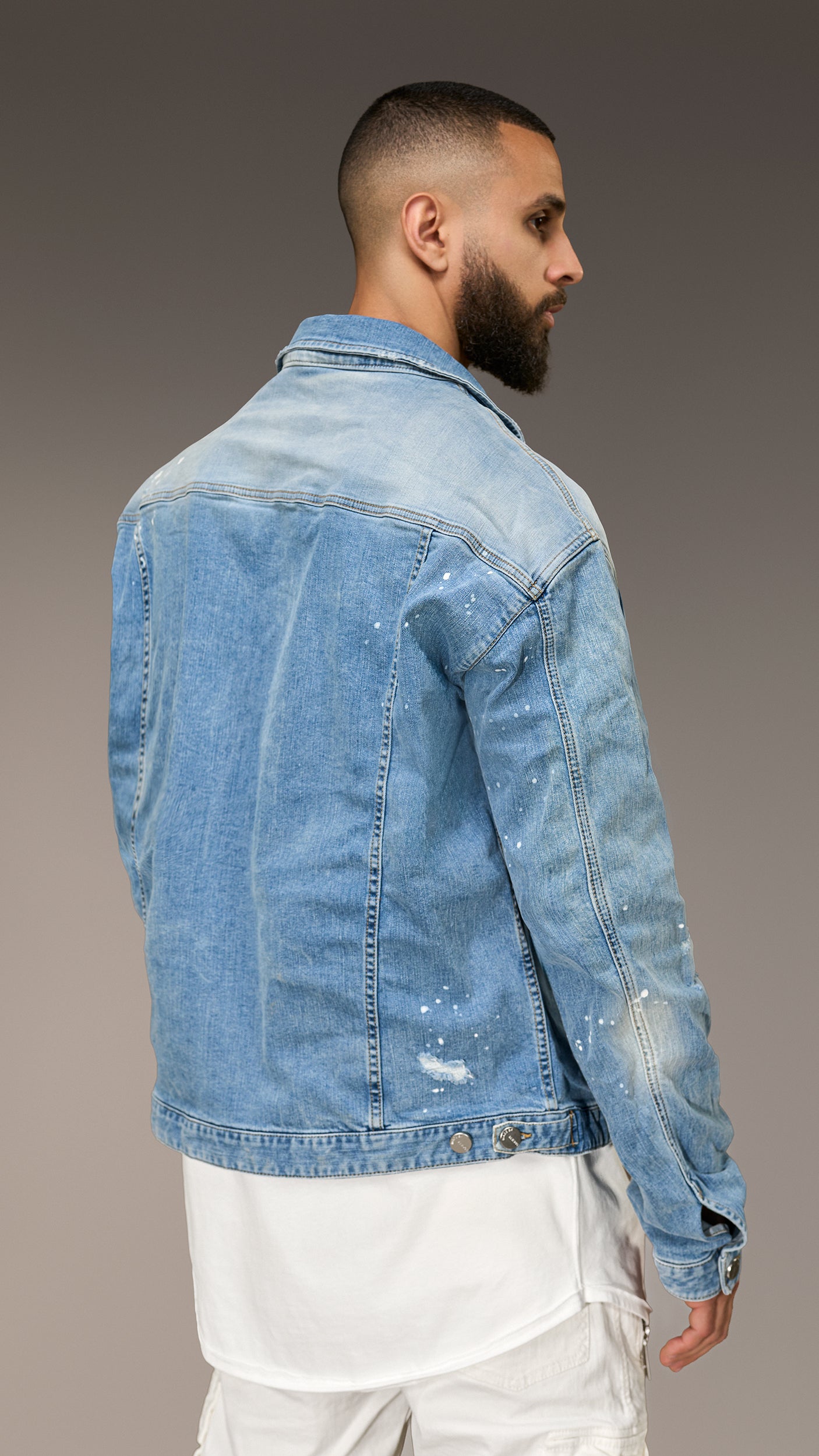 "Made by Society" Denim Jacket - J13855