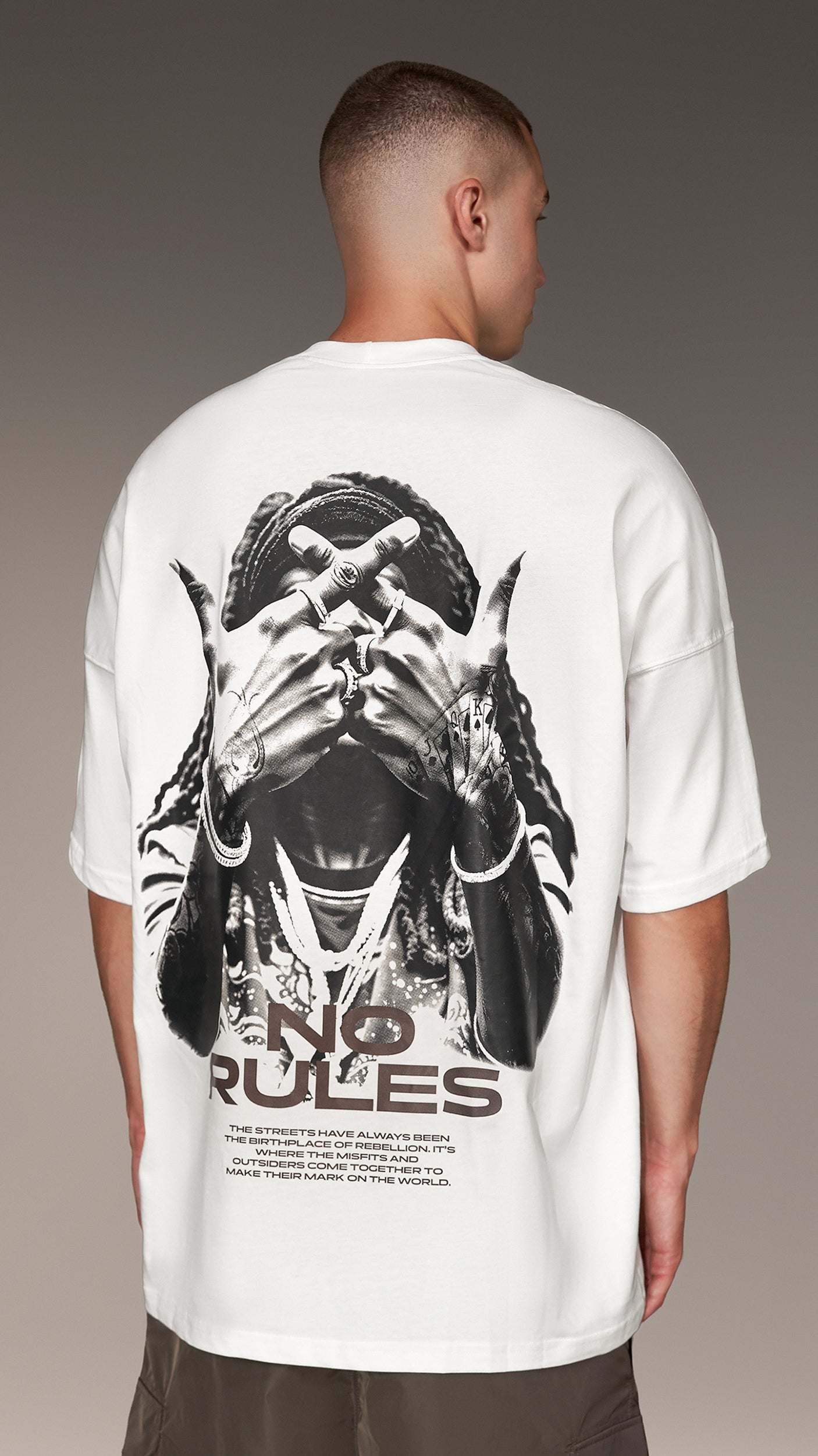 "NO RULES" T-shirt - T16569