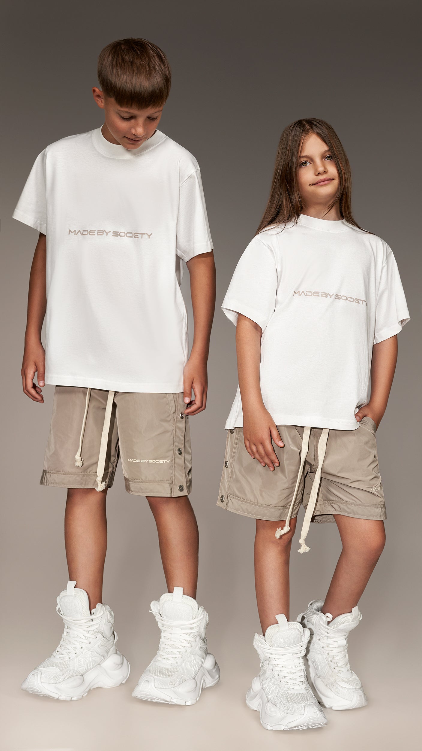 Bermuda Shorts with Snaps - B36468
