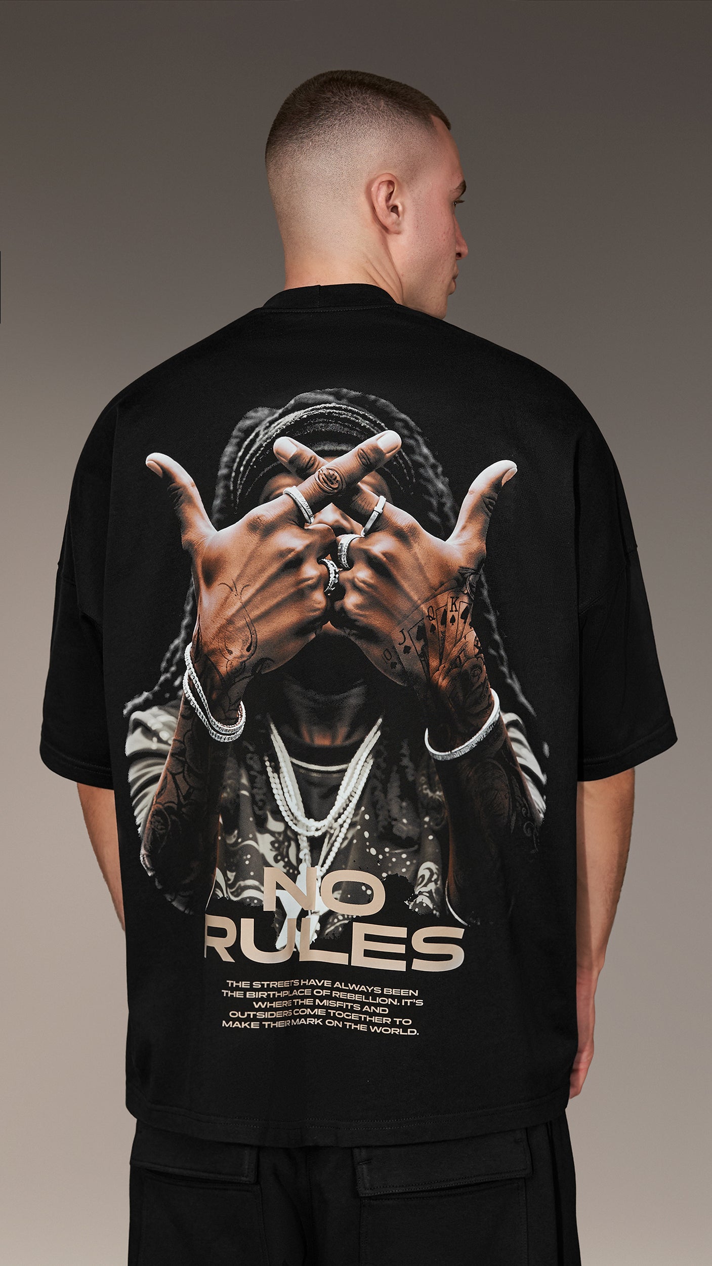 "No Rules" T-shirt - T16852