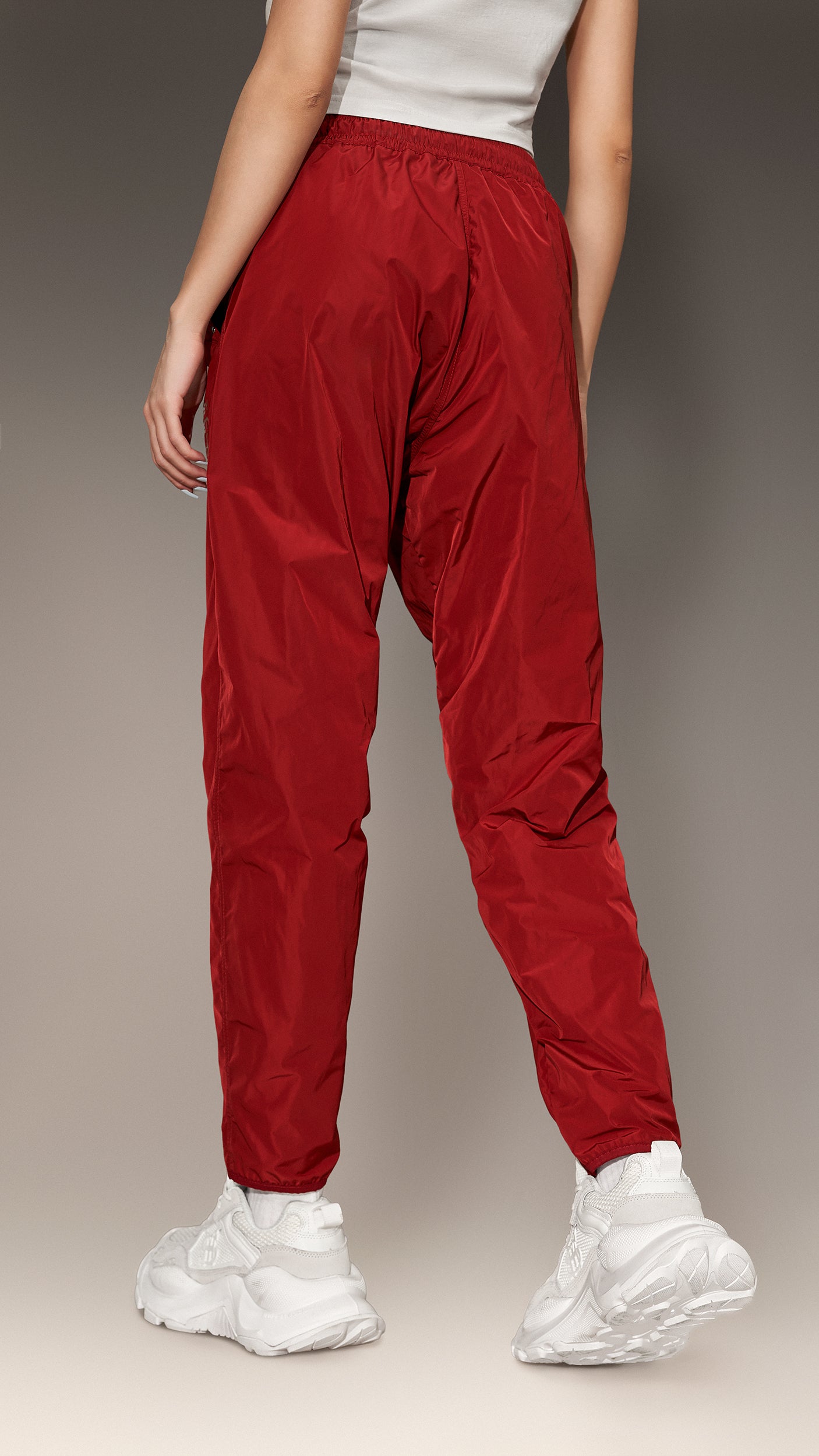"MADE BY SOCIETY" Burgundy Trousers - P25633
