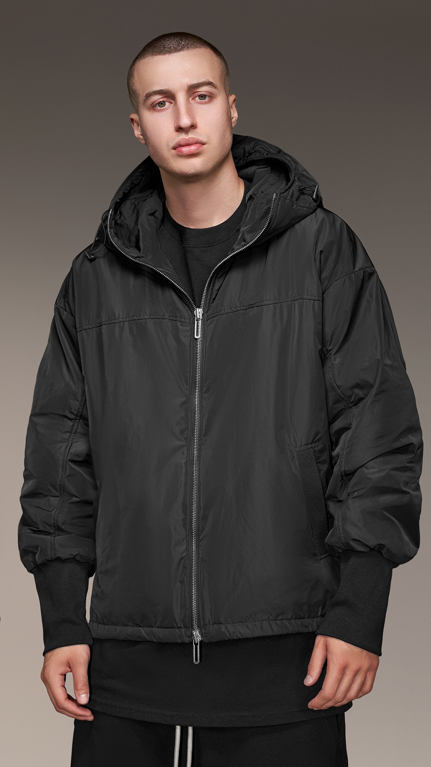 Windbreaker Hoodie Jacket - J14991