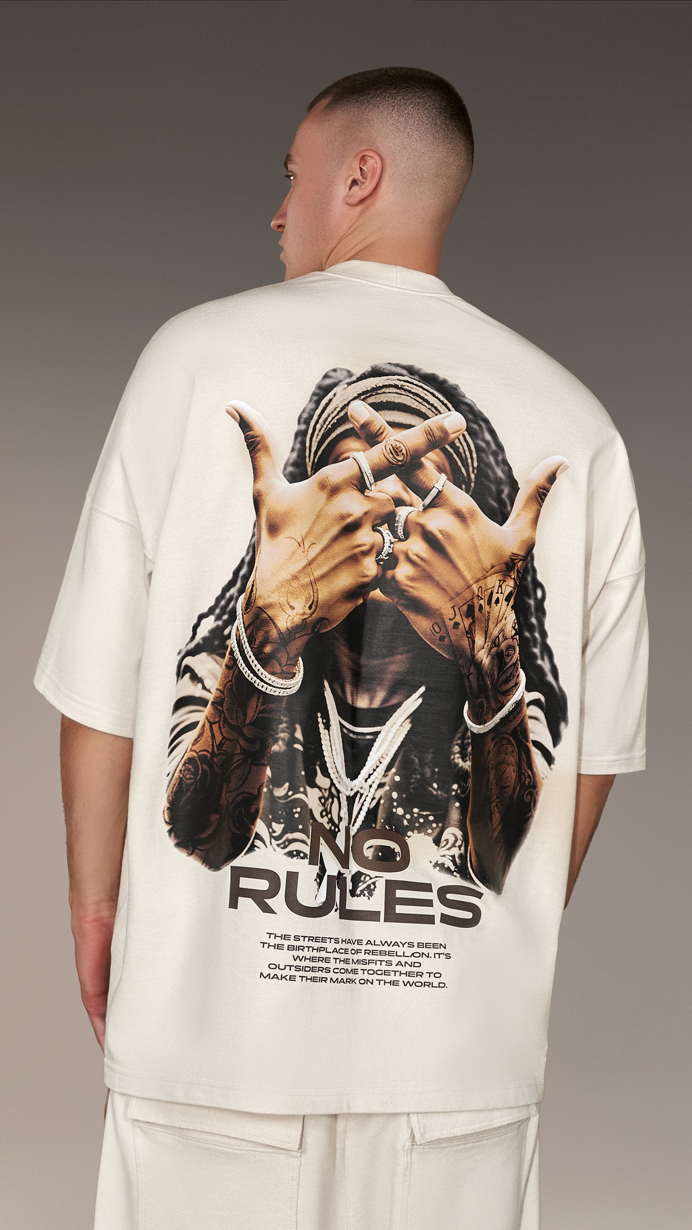 "No Rules" T-shirt - T16854