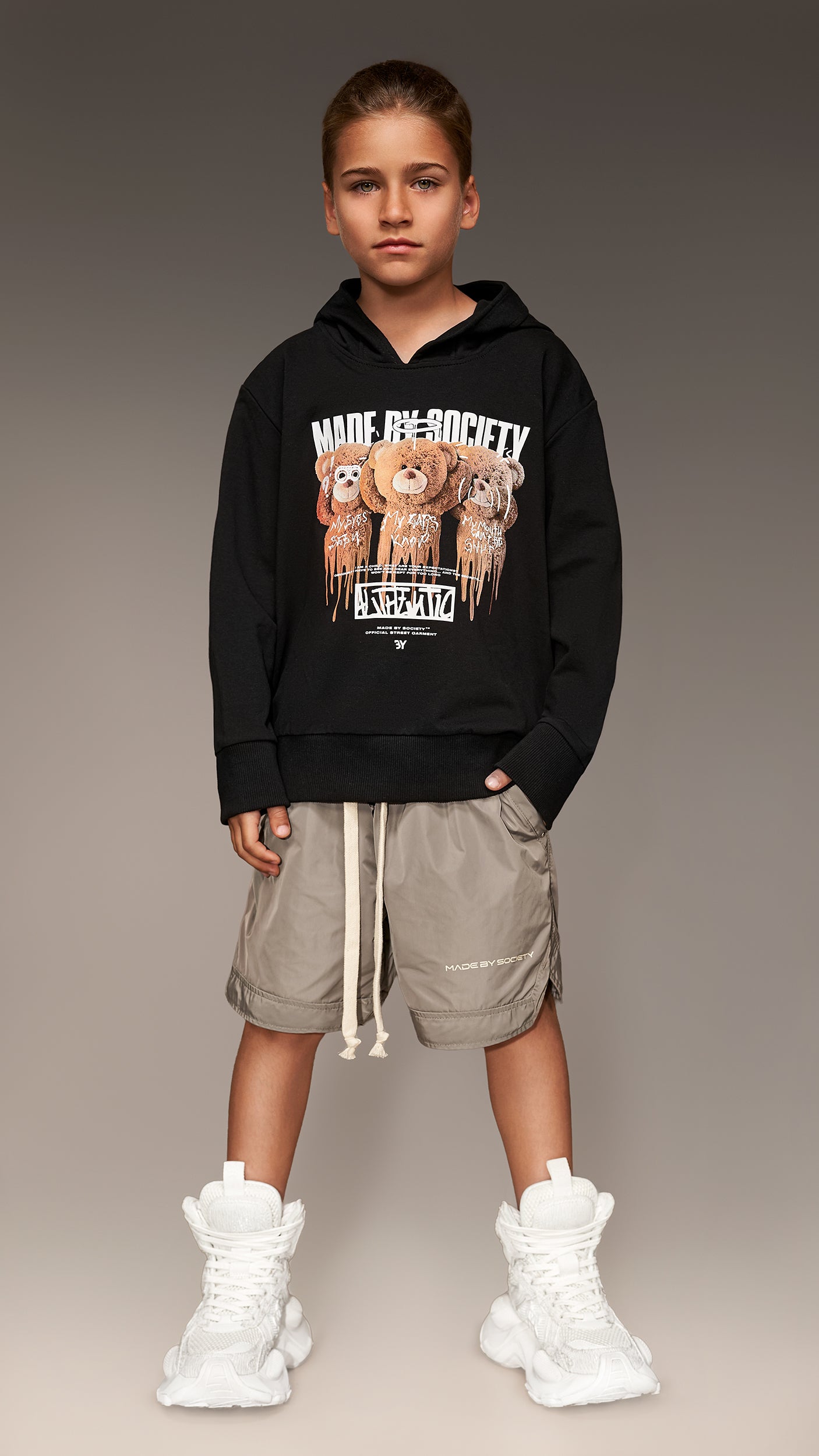 Three wise bears hoodie - H34197