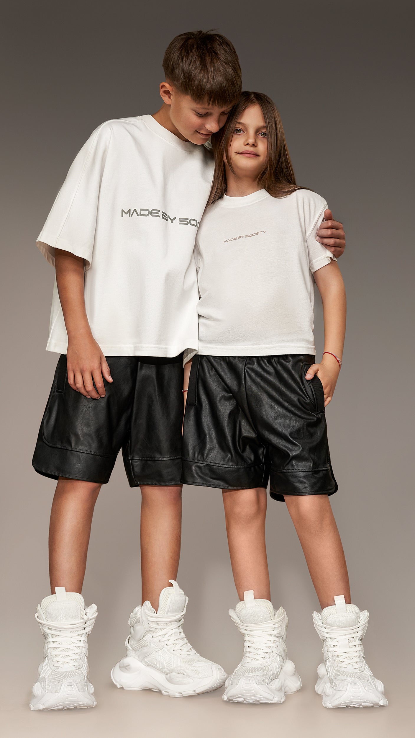 Faux Leather Shorts - B35234