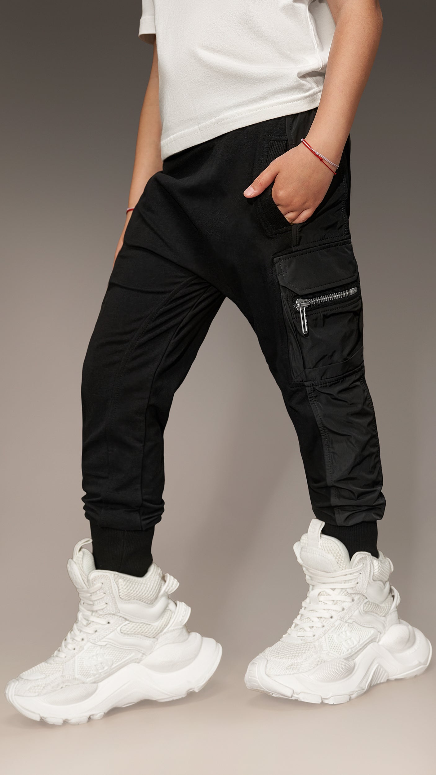 Double cargo pants - P32531