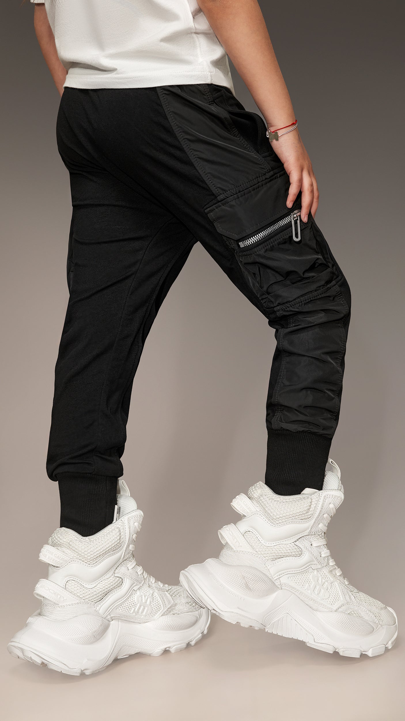 Double cargo pants - P32531