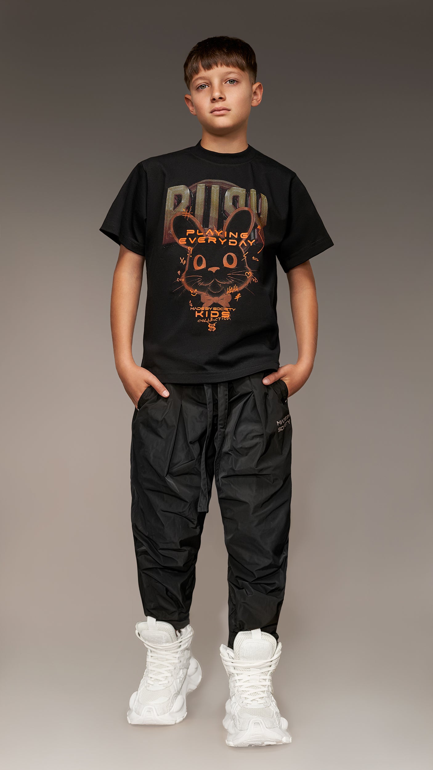 "Playing Everyday" T-Shirt Made by Society - T35892