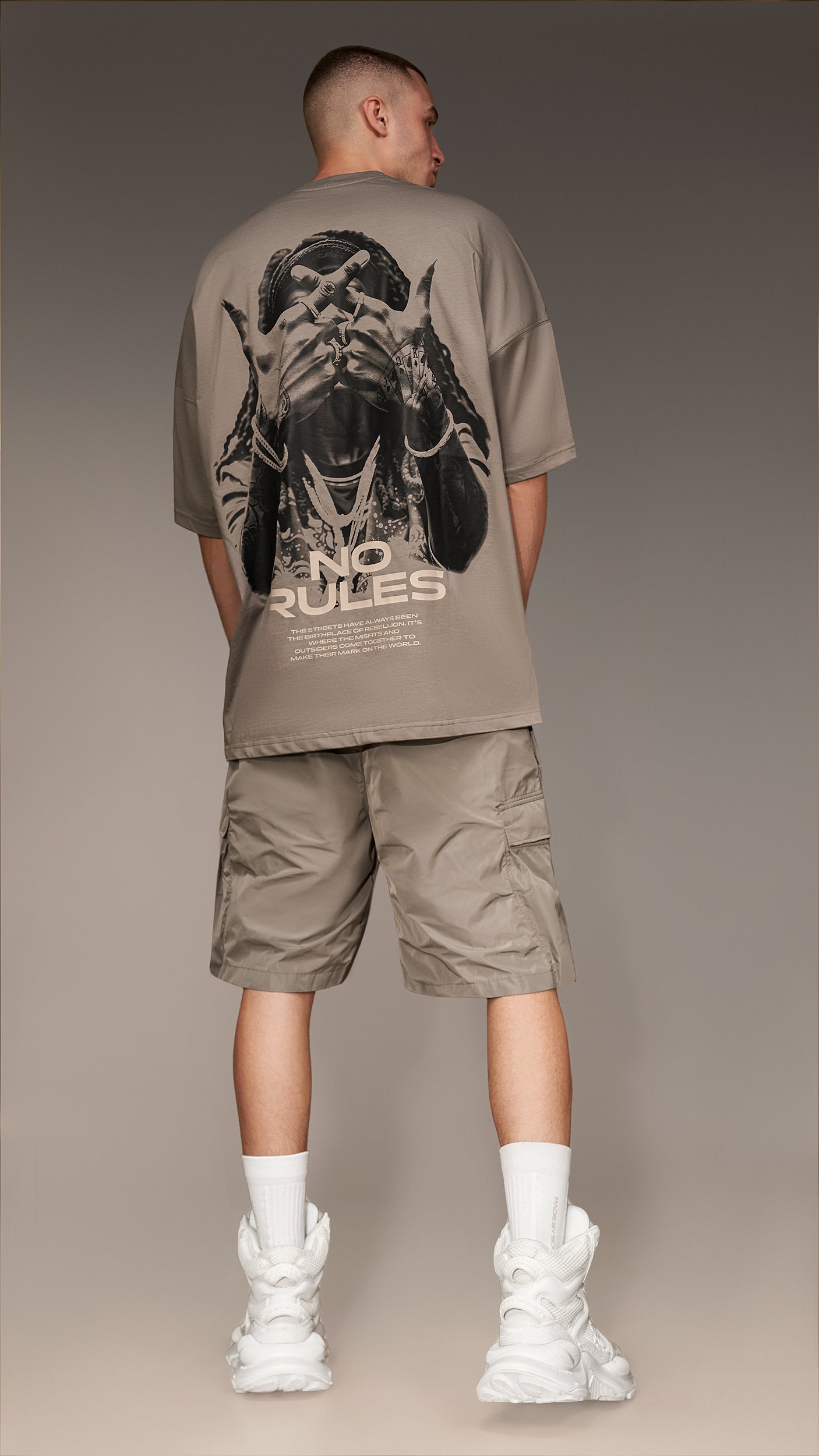 "NO RULES" T-shirt - T16572
