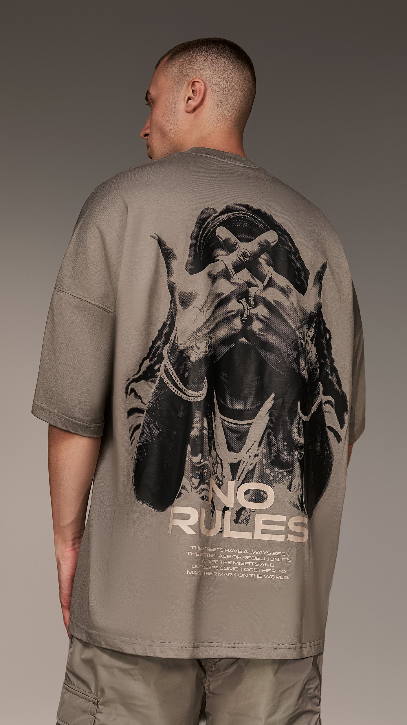 "NO RULES" T-shirt - T16572