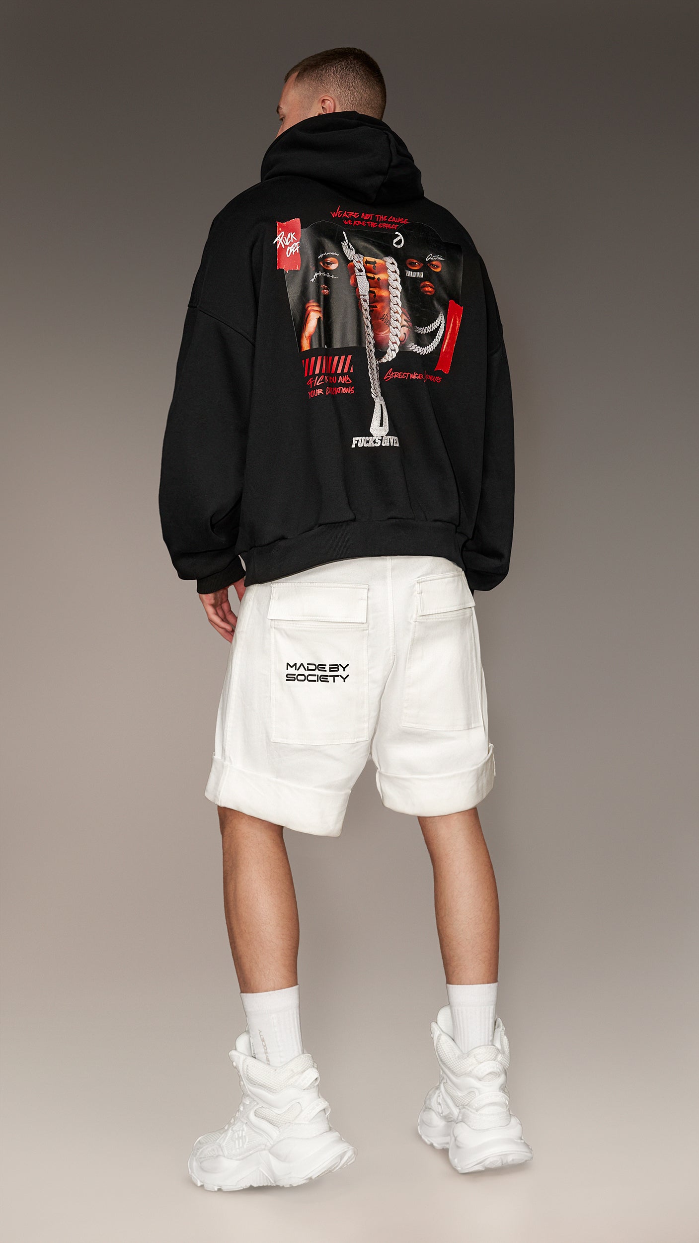 Zero f/cks given hoodie - H14929