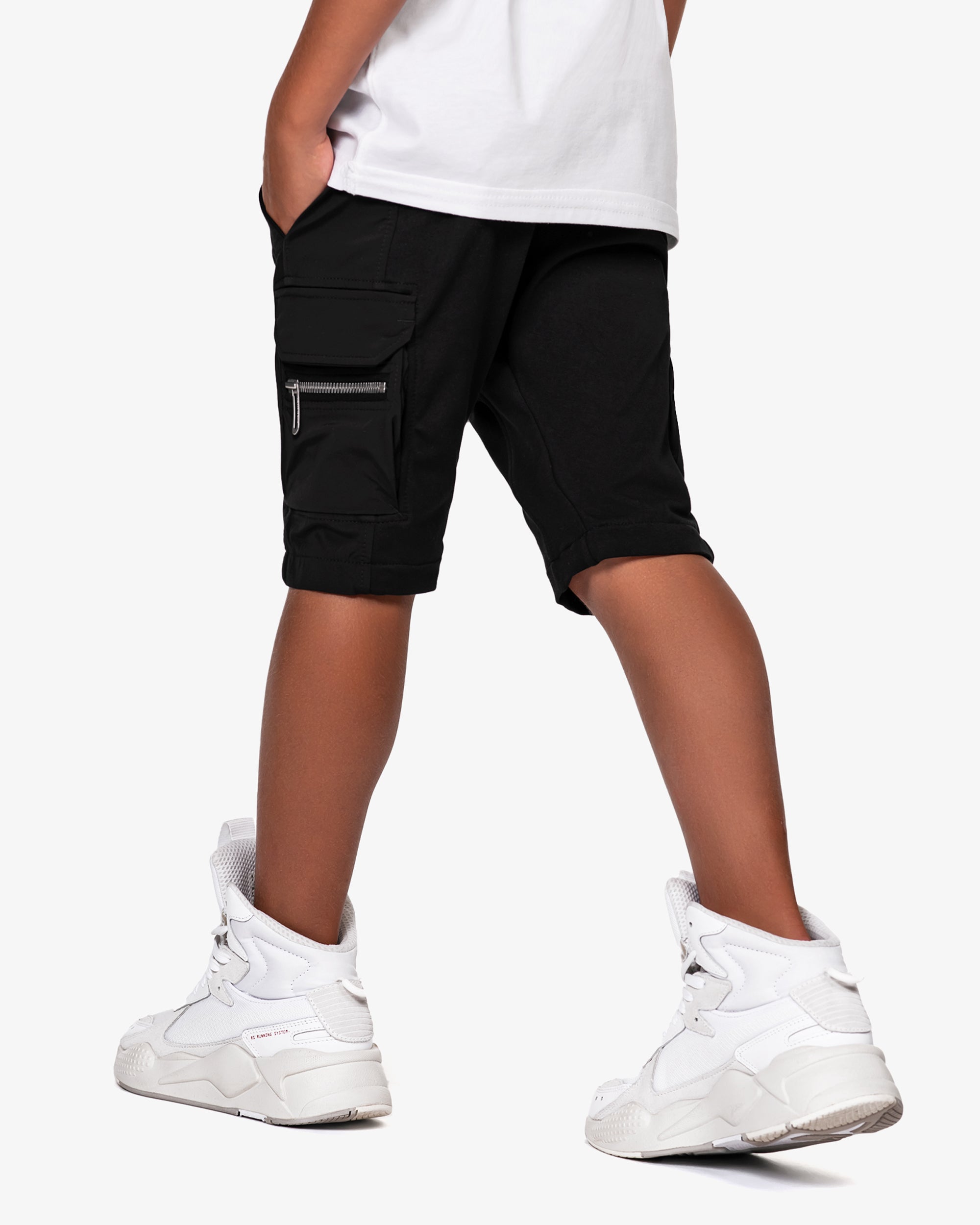 Zip cargo shorts - B33737
