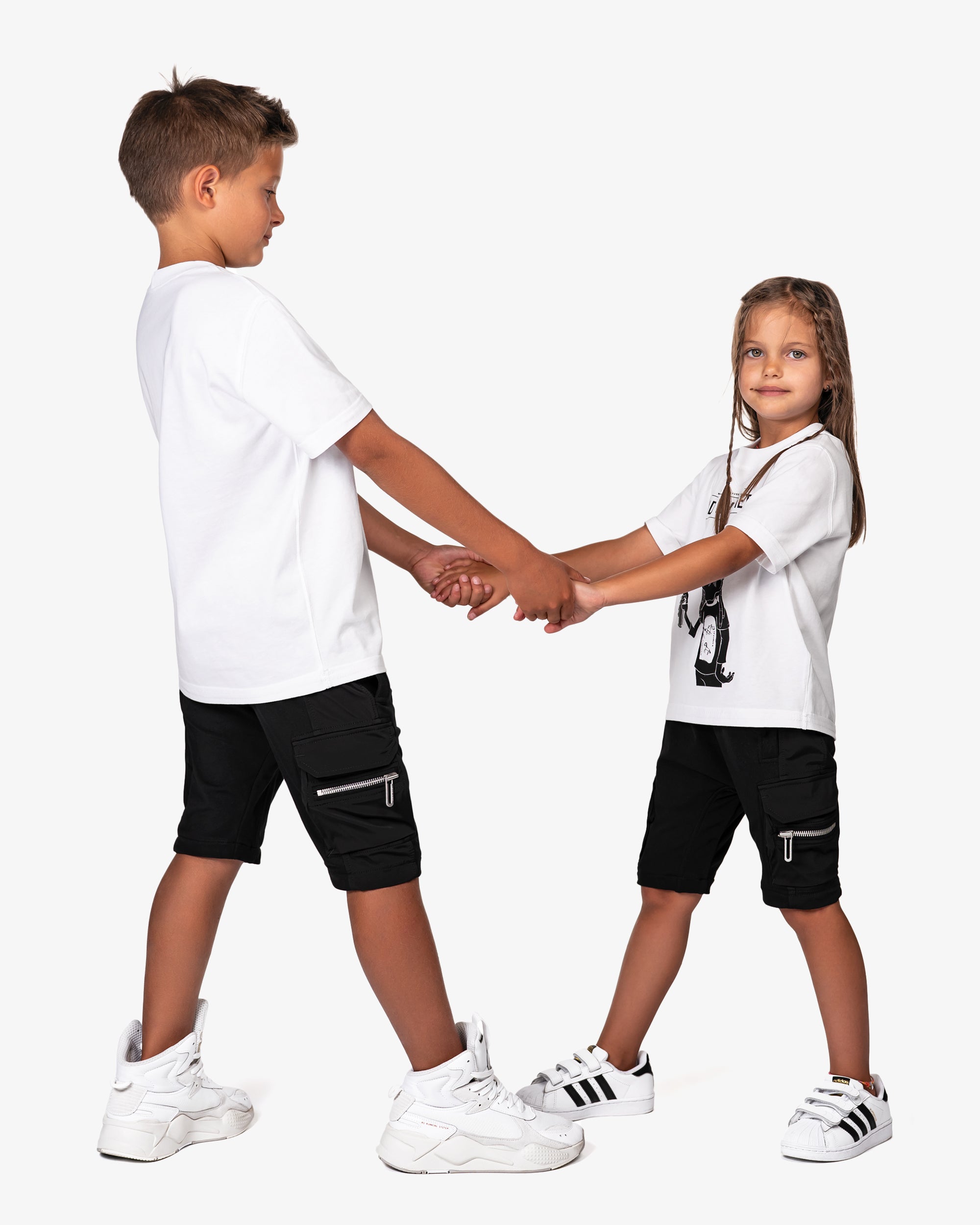 Zip cargo shorts - B33737