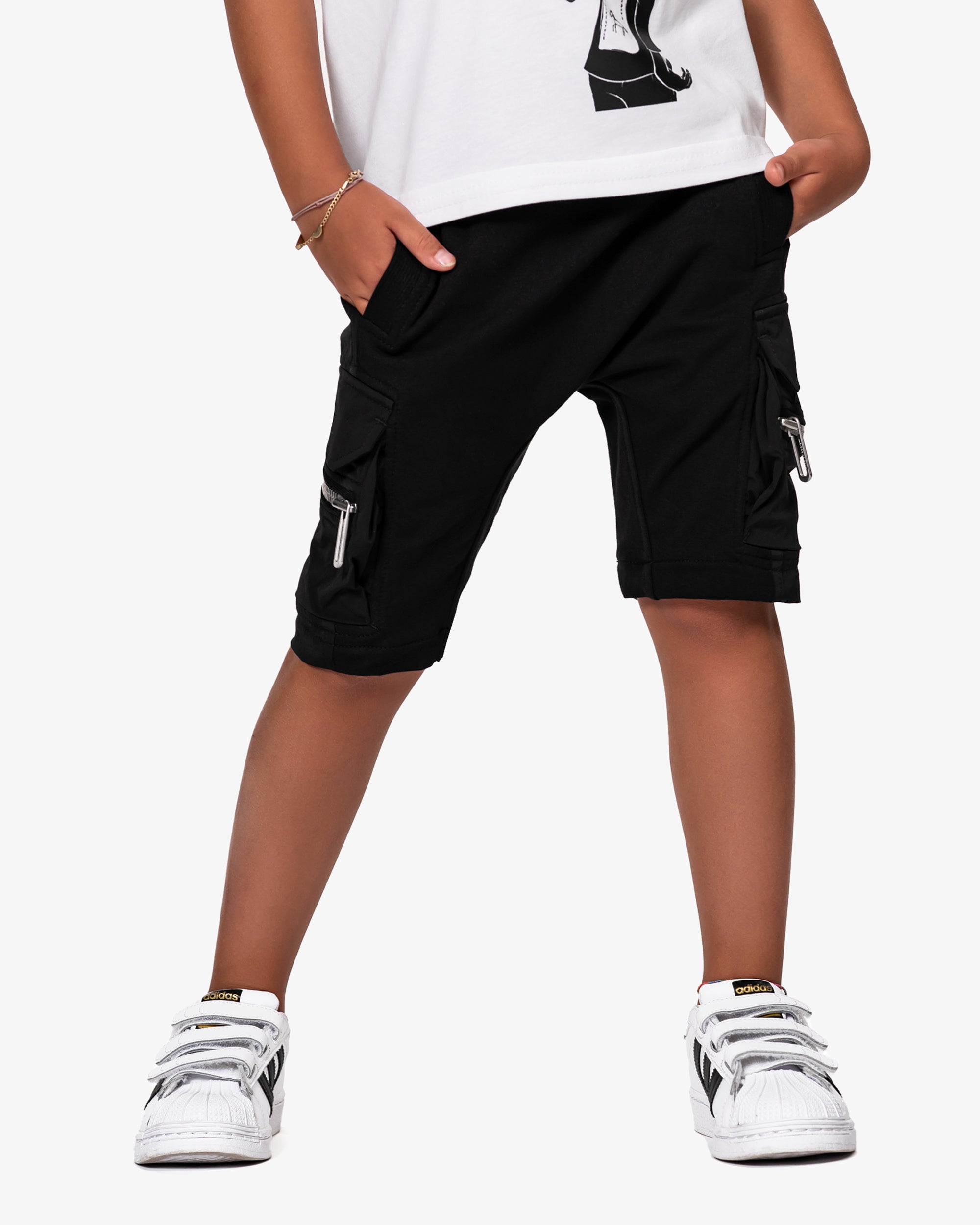 Zip cargo shorts - B33737