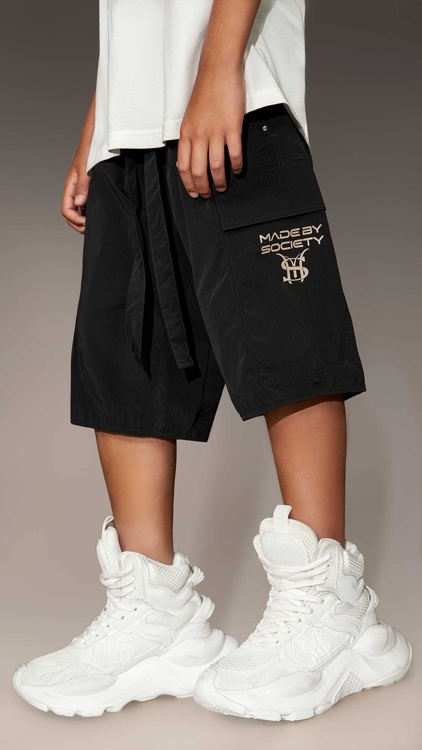 Cargo Bermuda Shorts - B35641