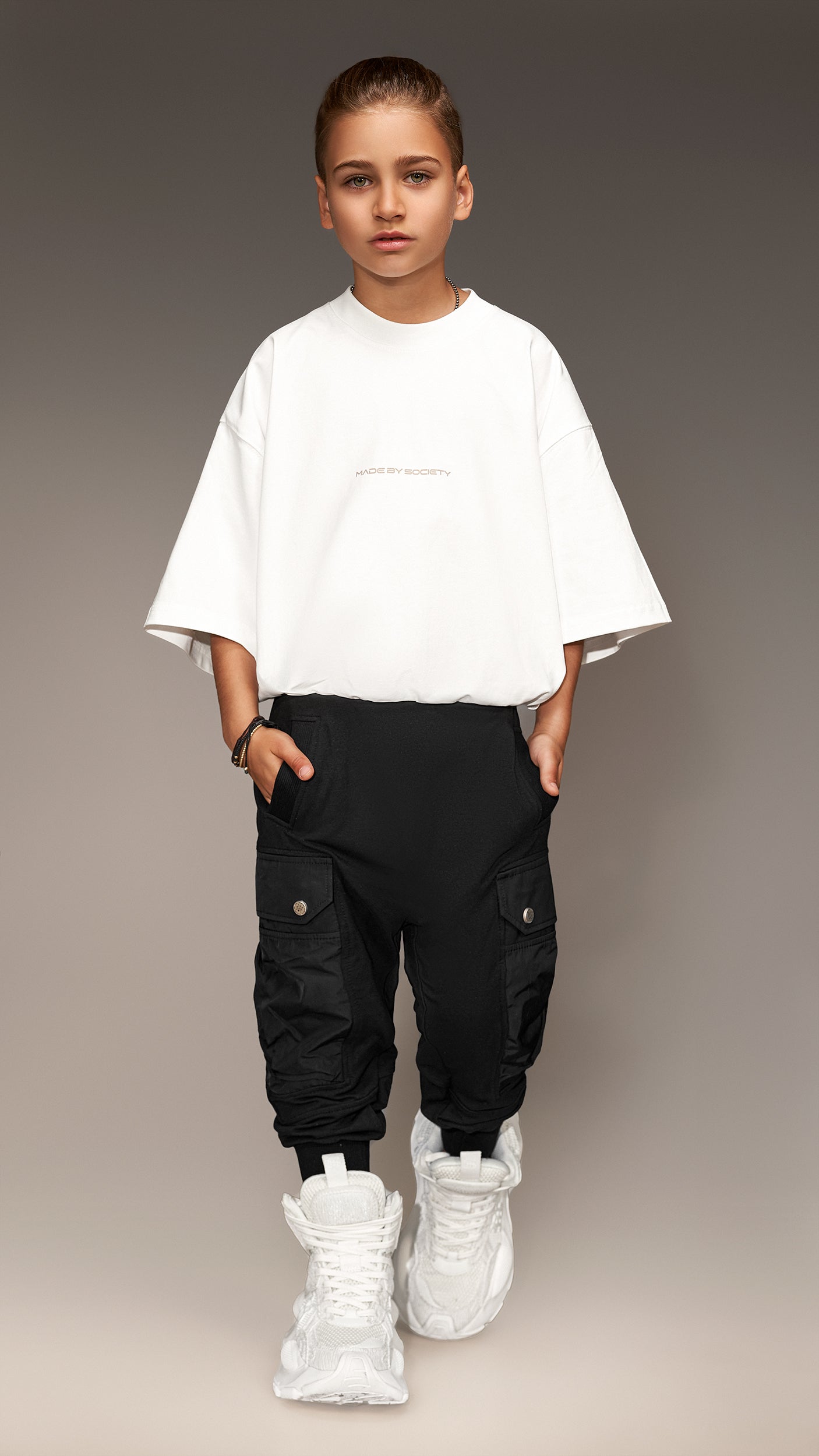 Stud cargo pants - P32470