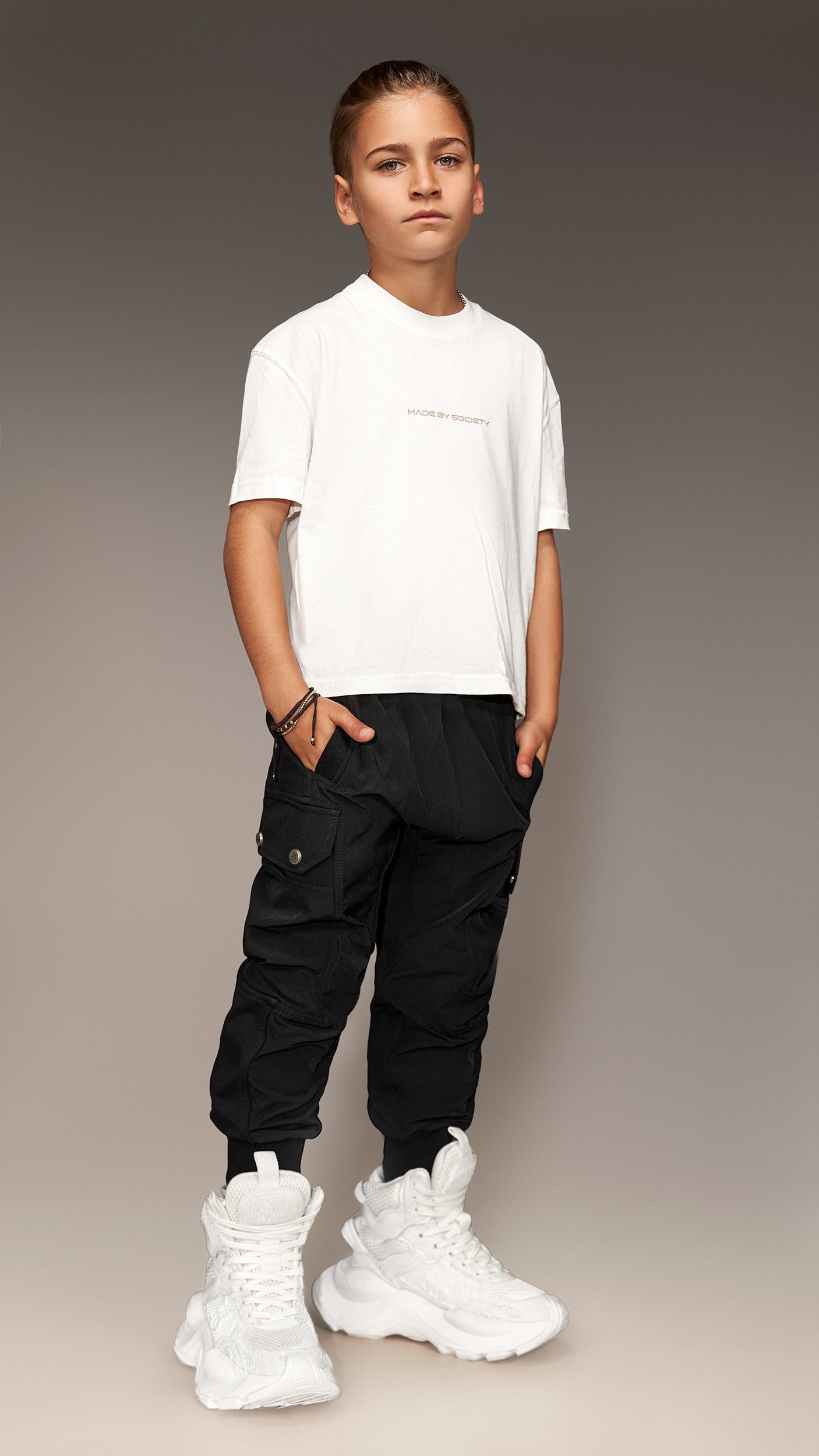 Stud cargo pants - P32469