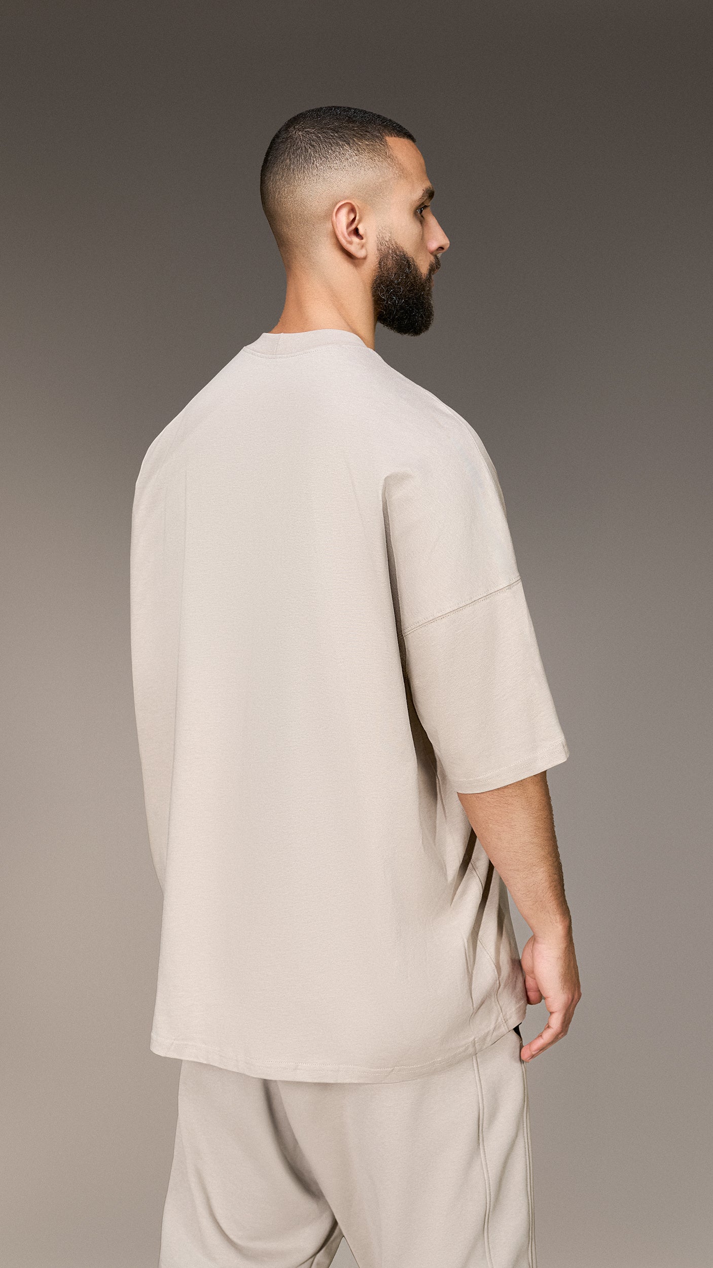 Oversized T-shirt "Made by Society" - T15991