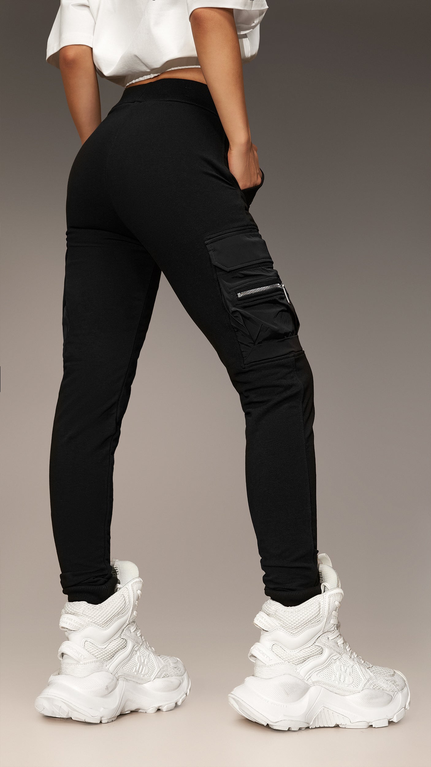 Zipper Cargo Pants - P24800