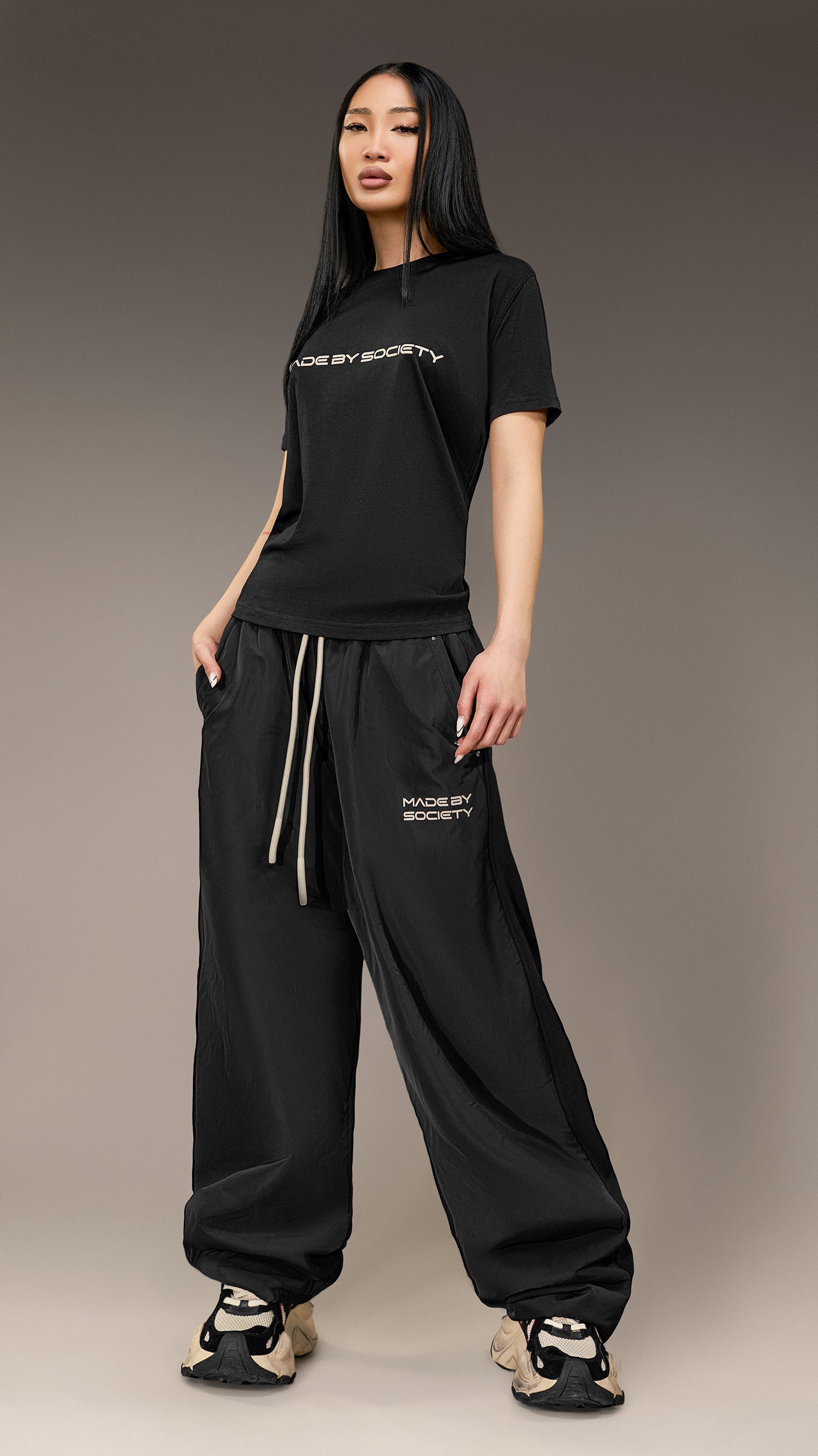 Pantaloni Oversized Made By Society – P26039