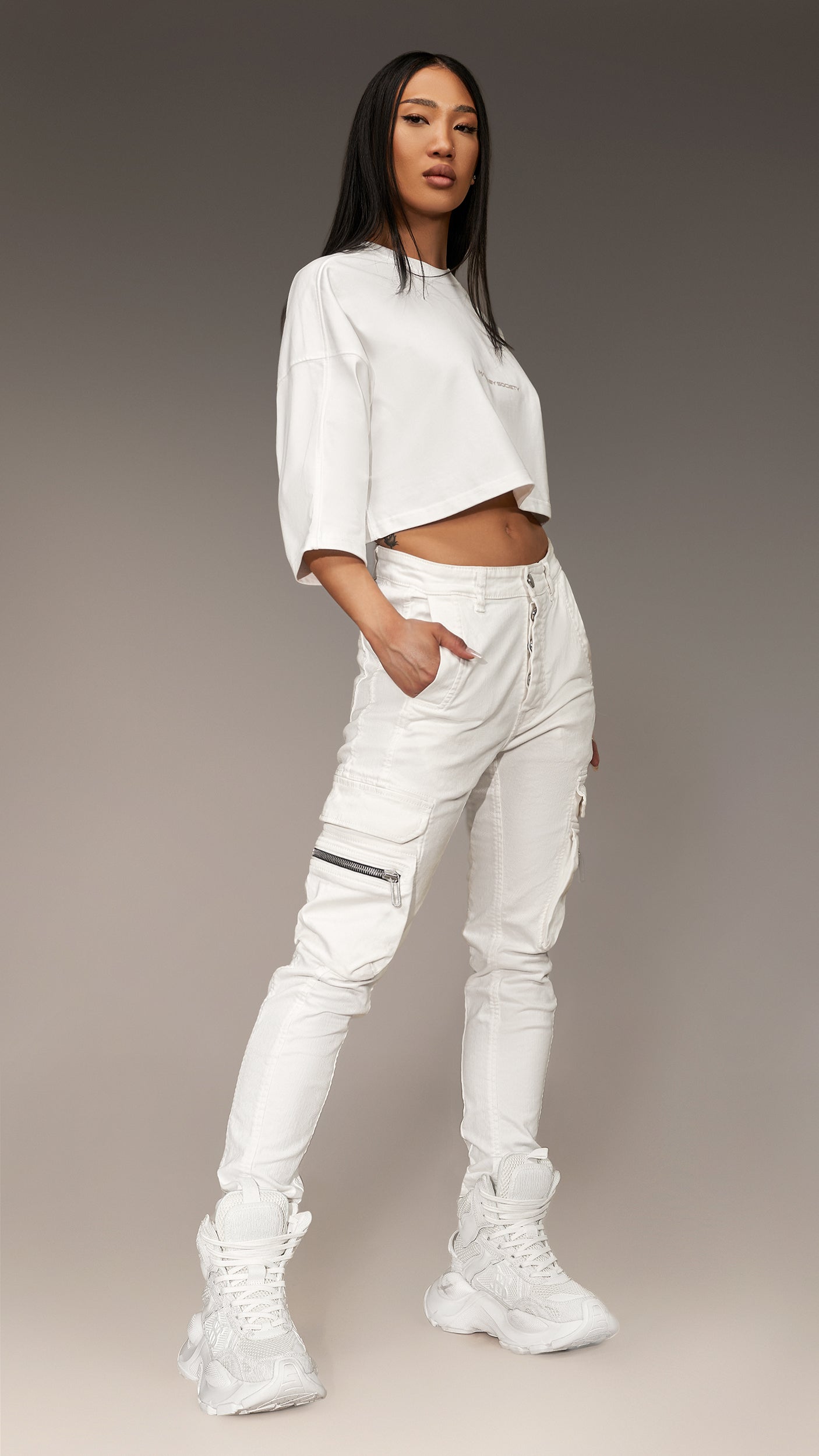 Pantaloni denim - P24283