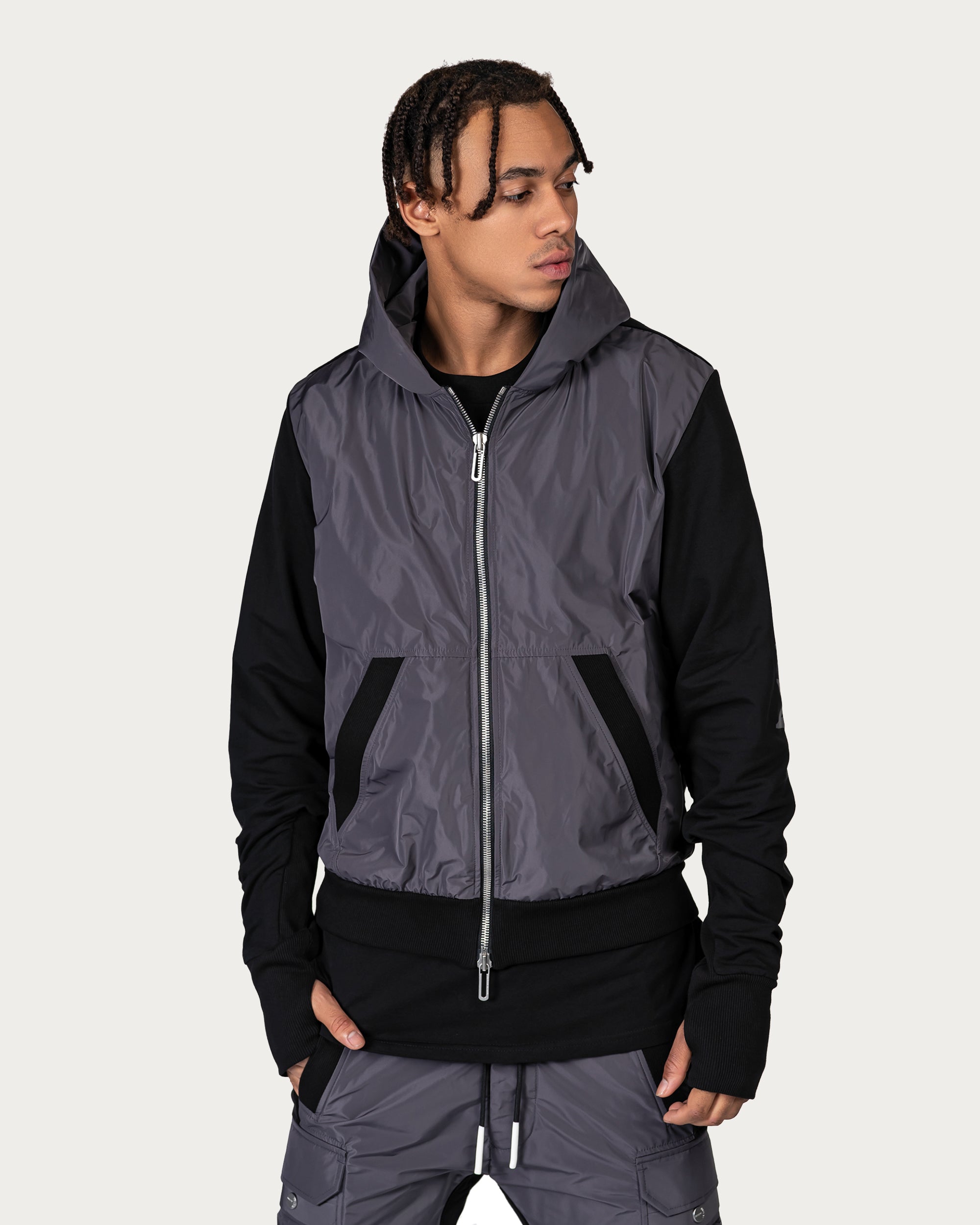 Sweat à capuche zippé - H14425