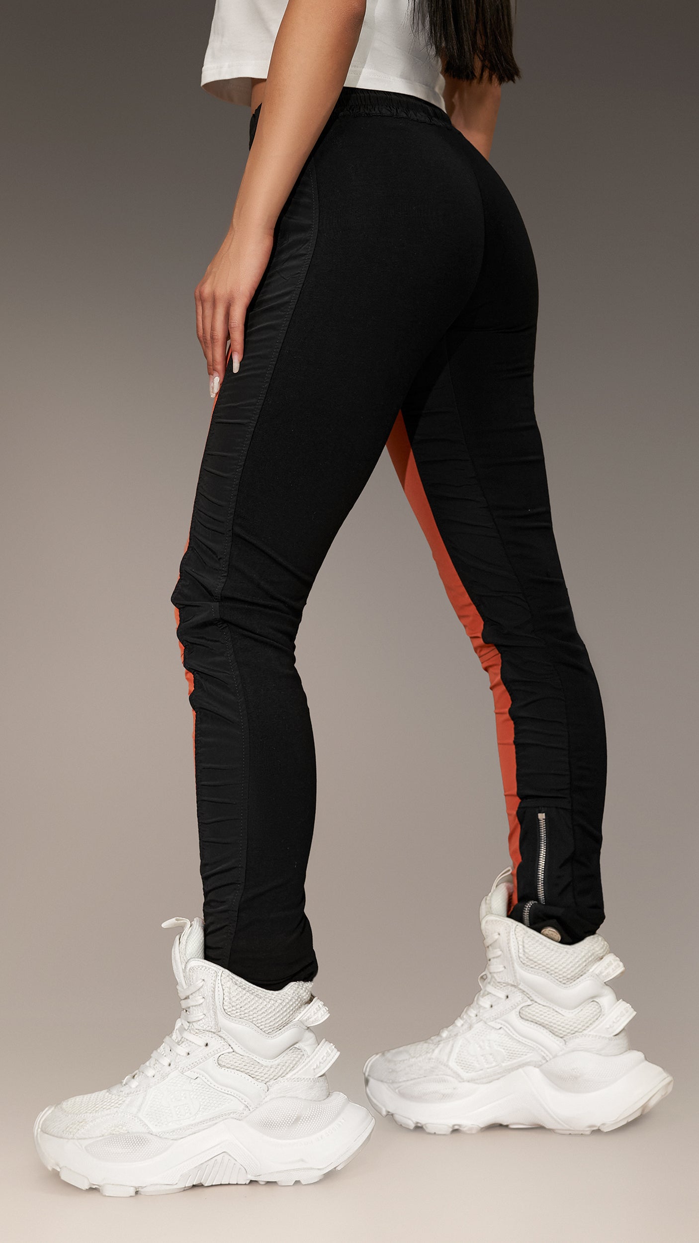 Zip track pants - P22424