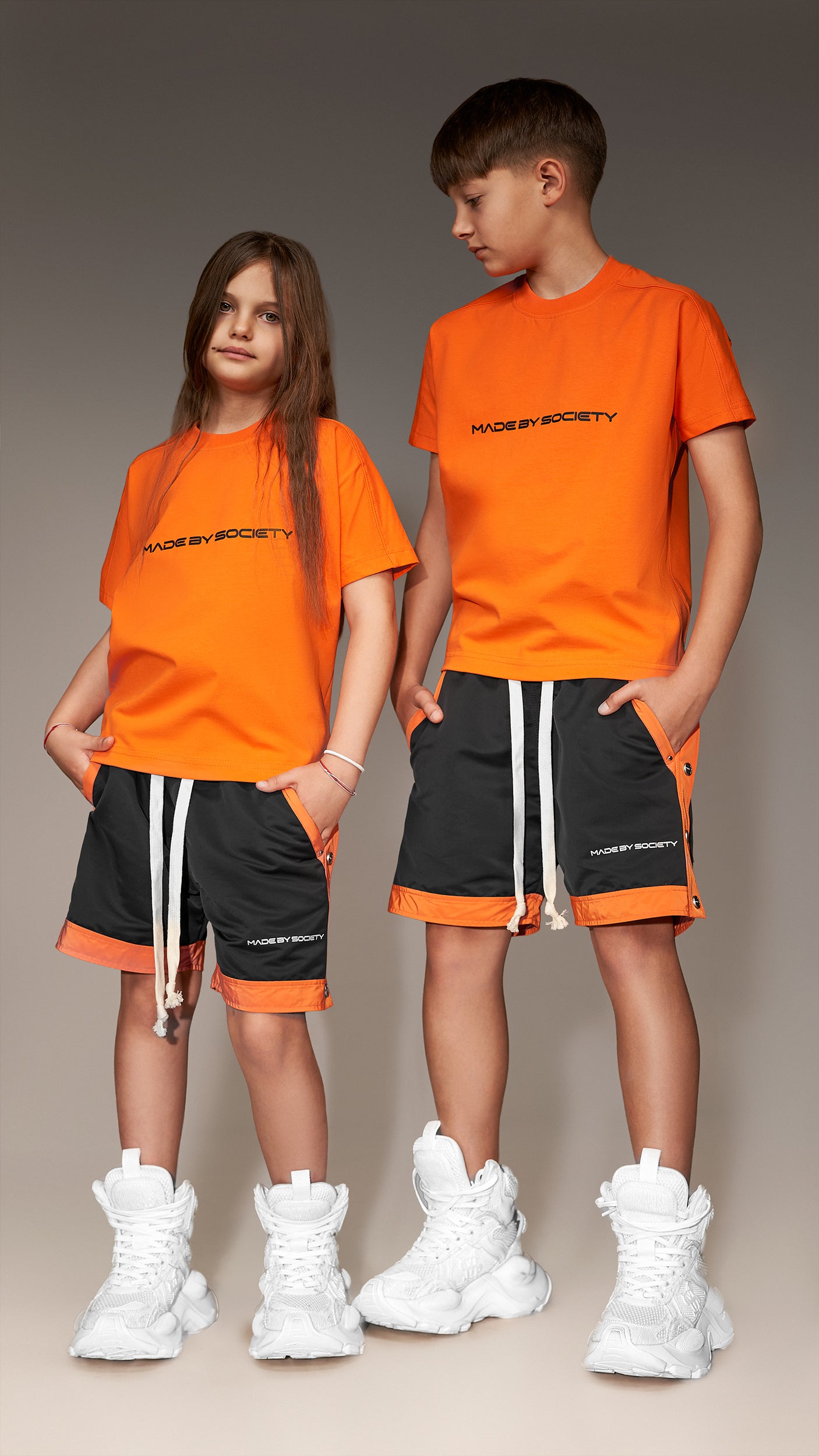 Bermuda Shorts with Snaps - B36463