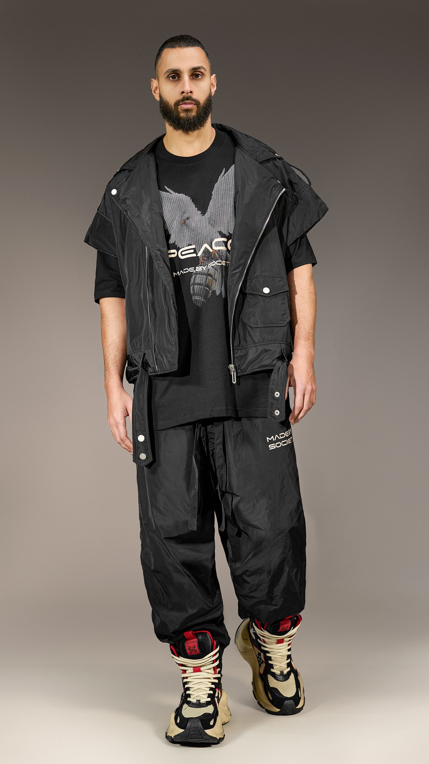 Tricou "PEACE" Made by Society - T15981