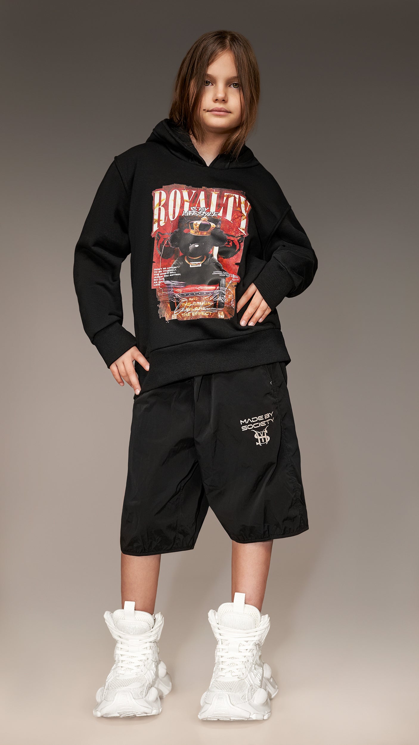 Royalty bear hoodie - H34591