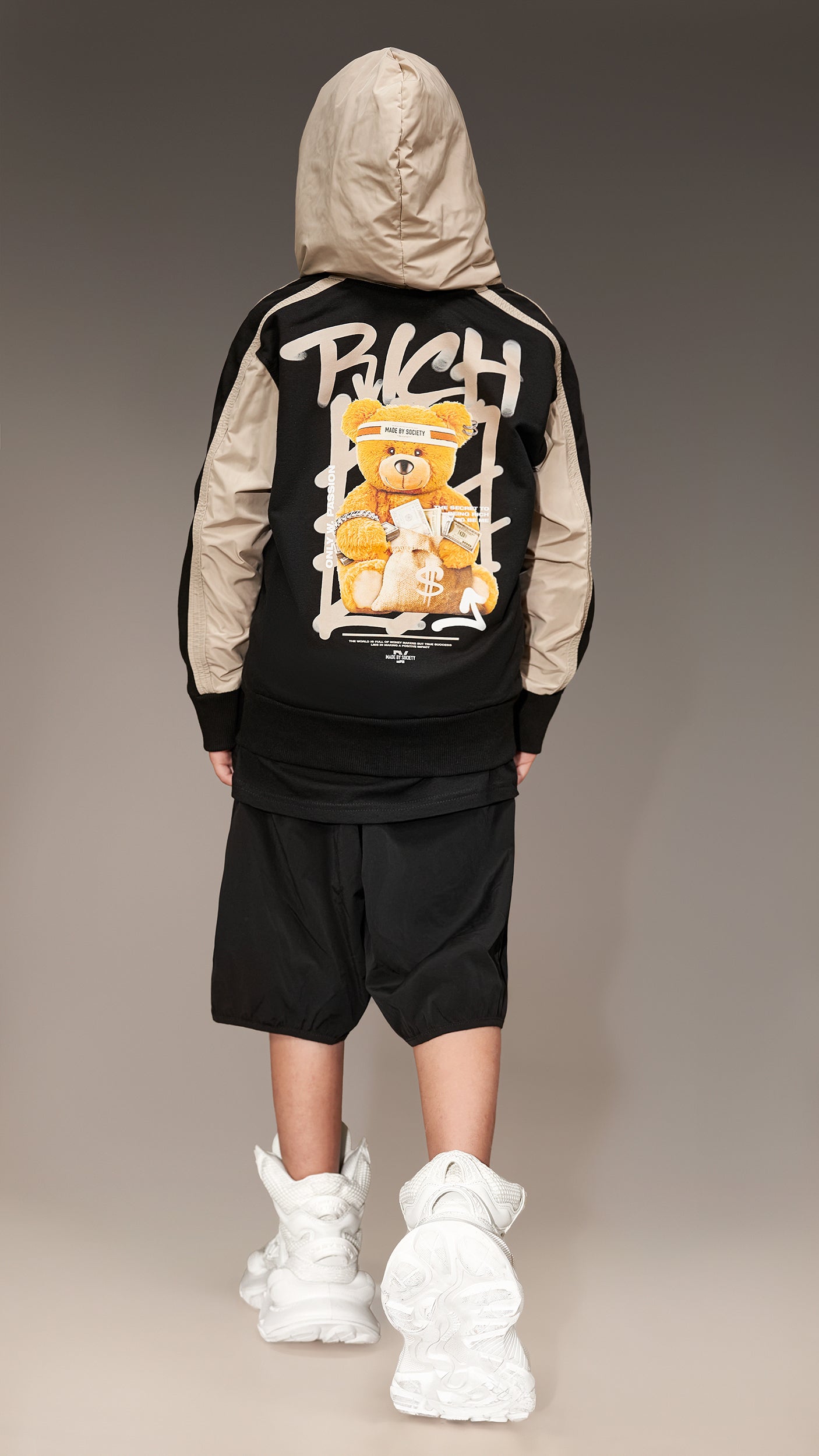 Rich bear hoodie - H34631