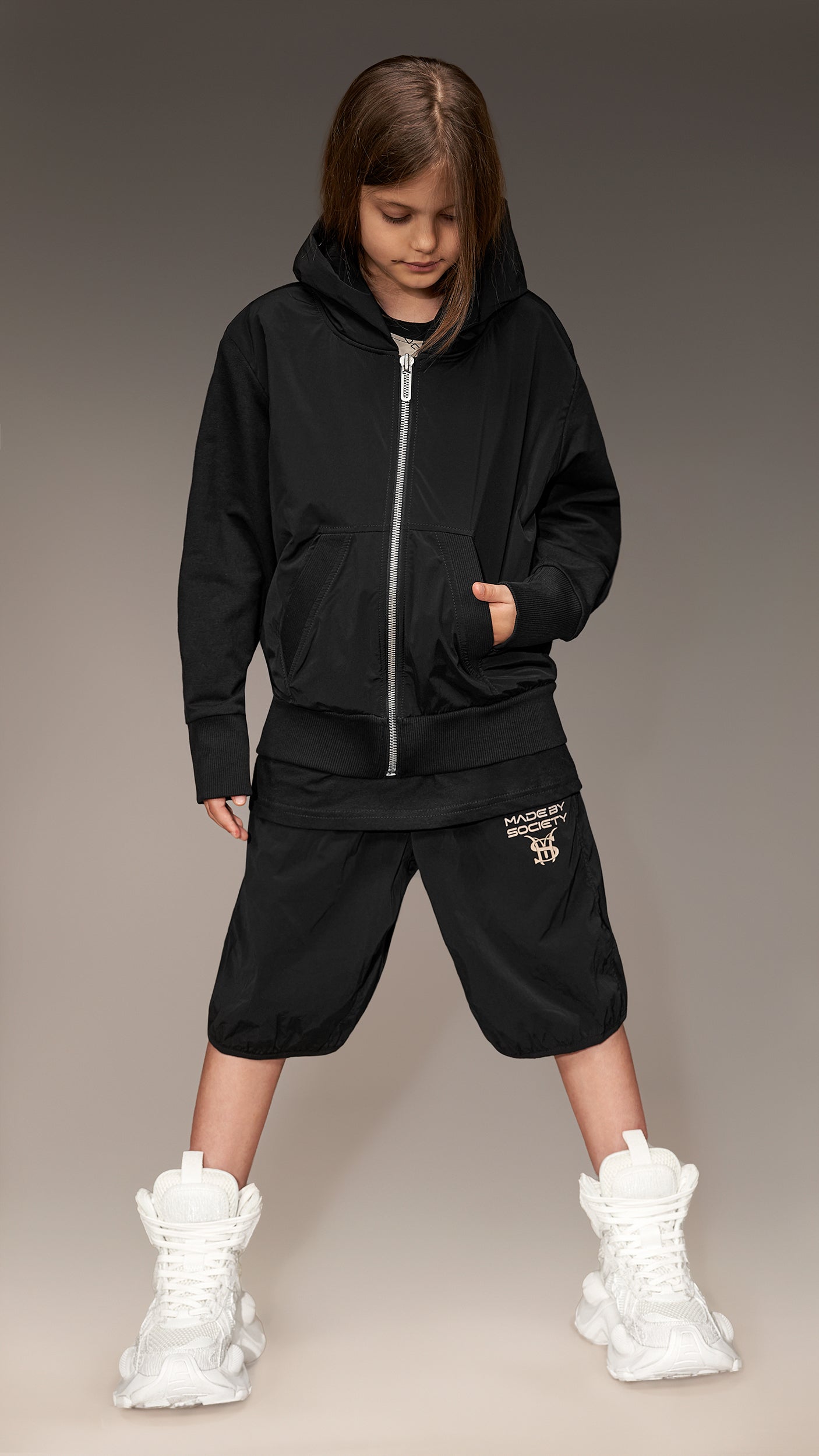 Made by Society Zip-Up Hoodie - H35855