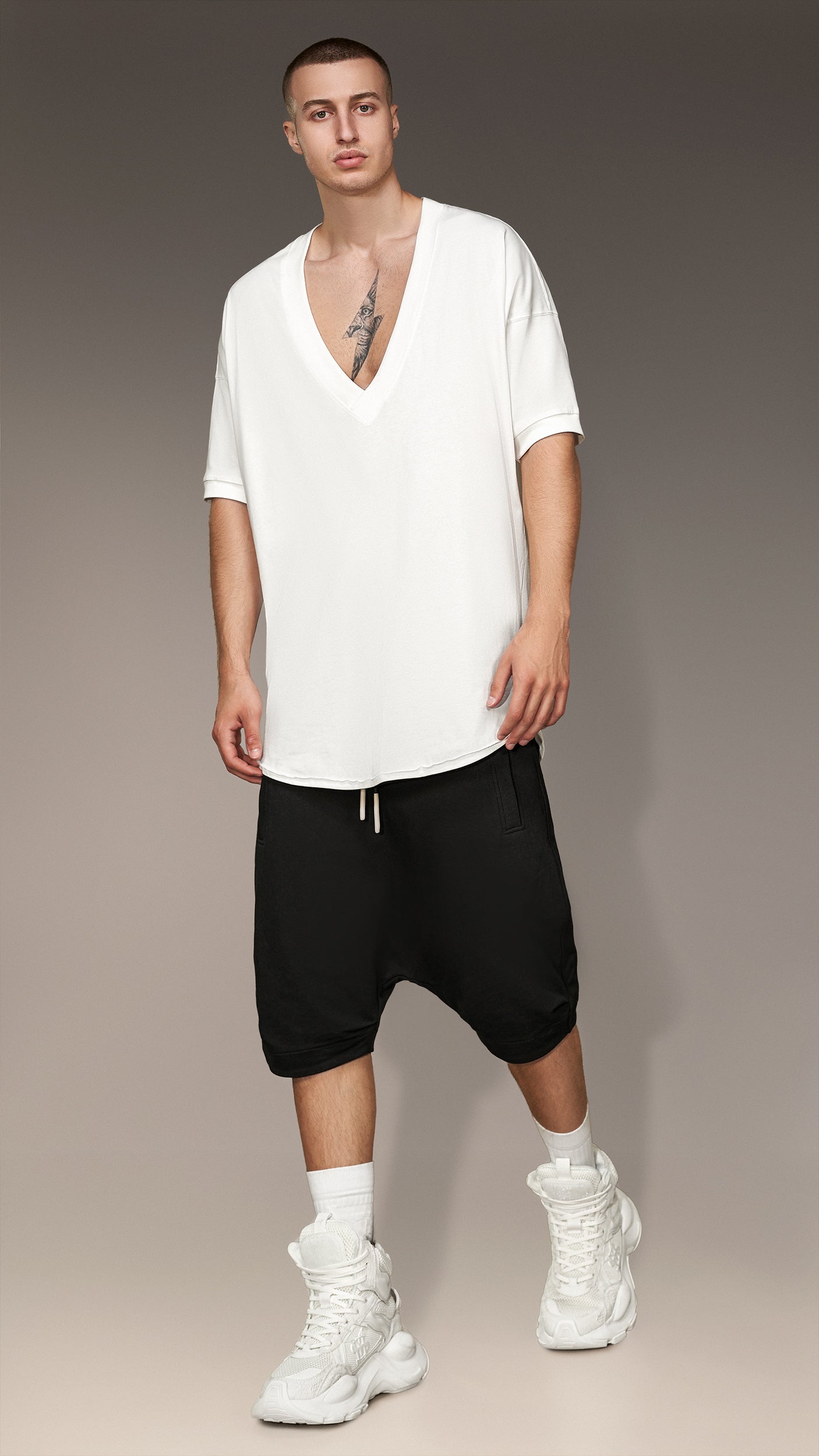 BANDED SHORTS - B15458