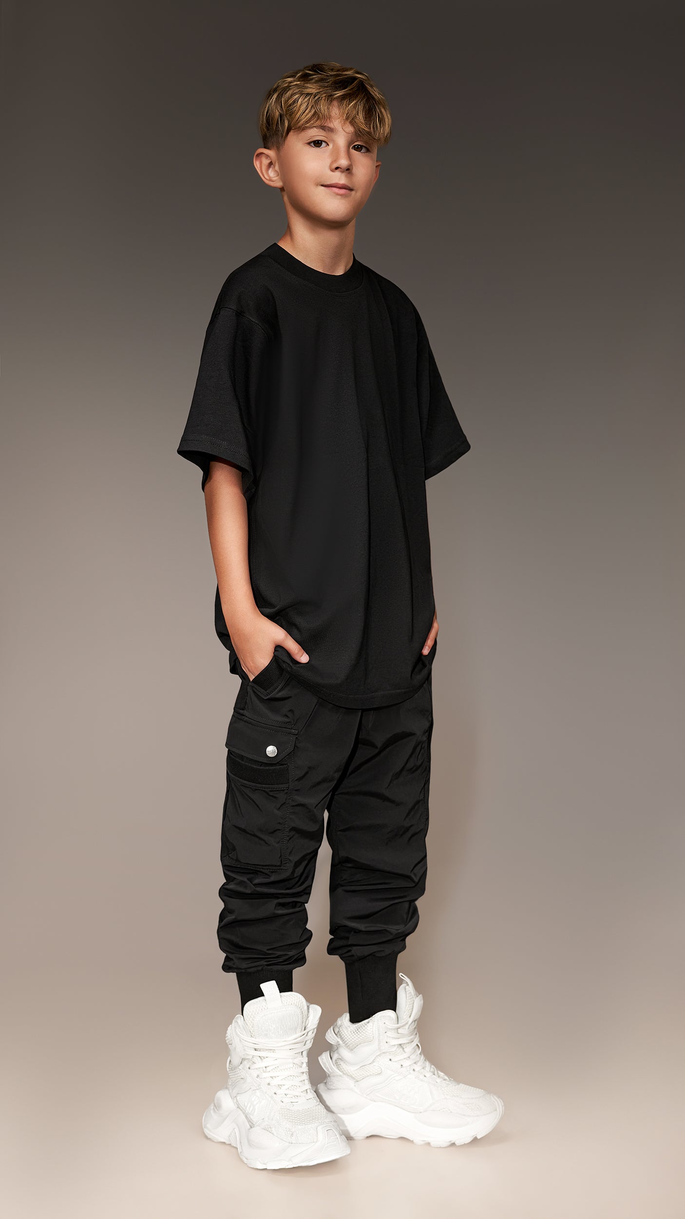 Stud cargo pants - P34601