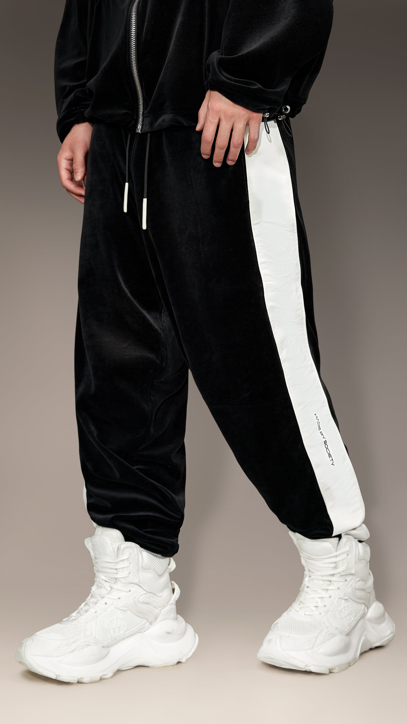 Pantaloni Velvet Stripe Motion